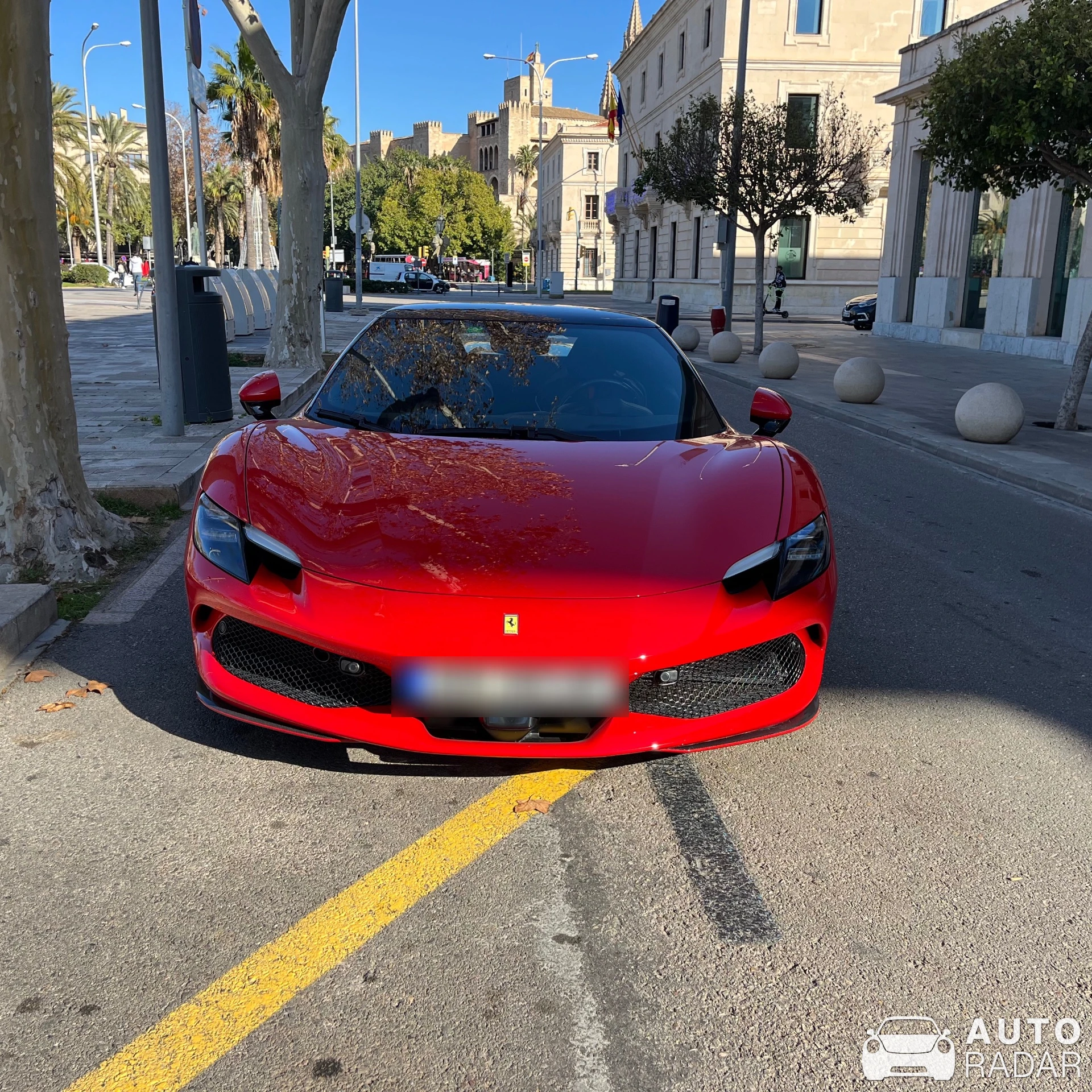 Ferrari 296 GTB spotted in Palma, España