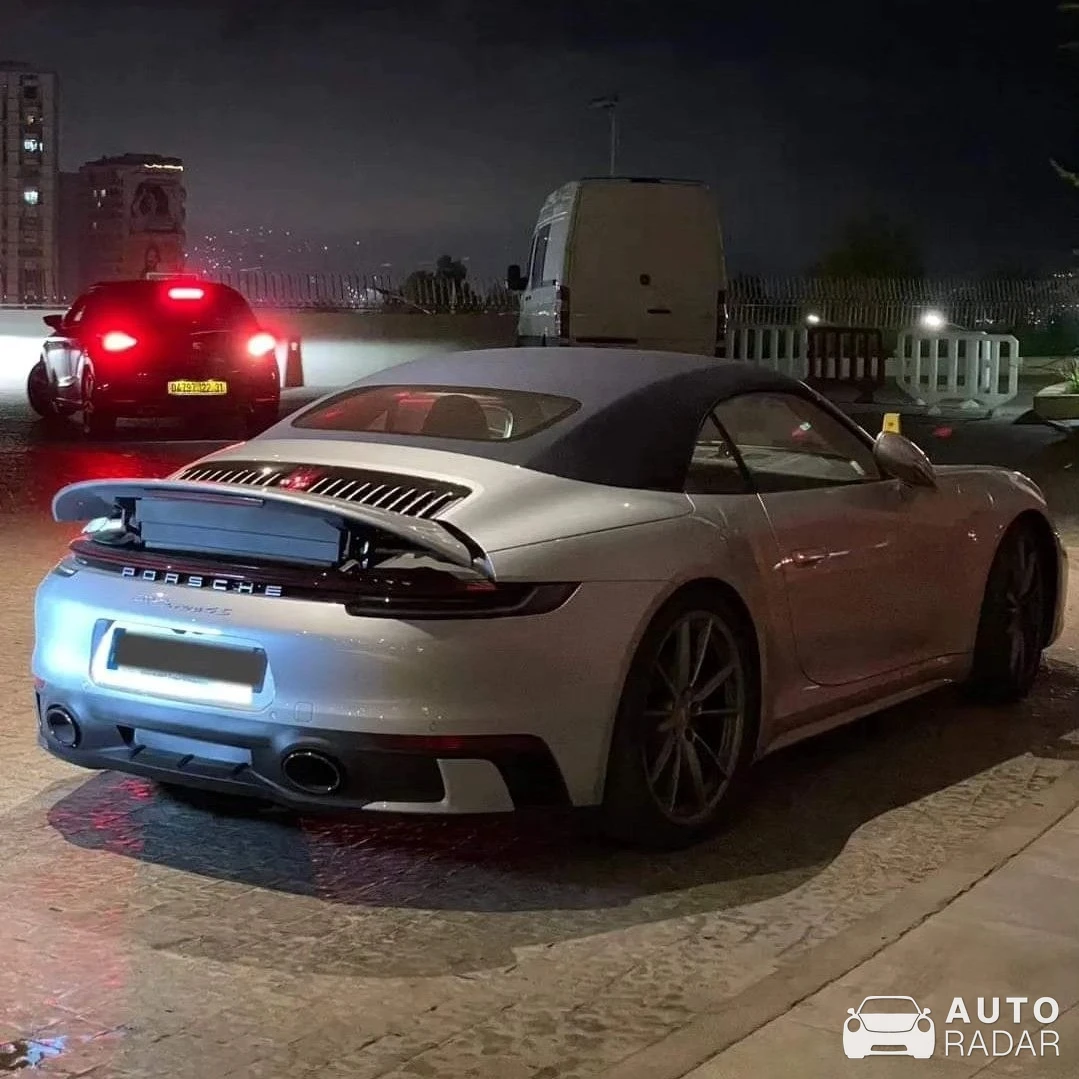 Porsche 992 Carrera 4S Cabriolet MkI spotted in Chlef, Algeria