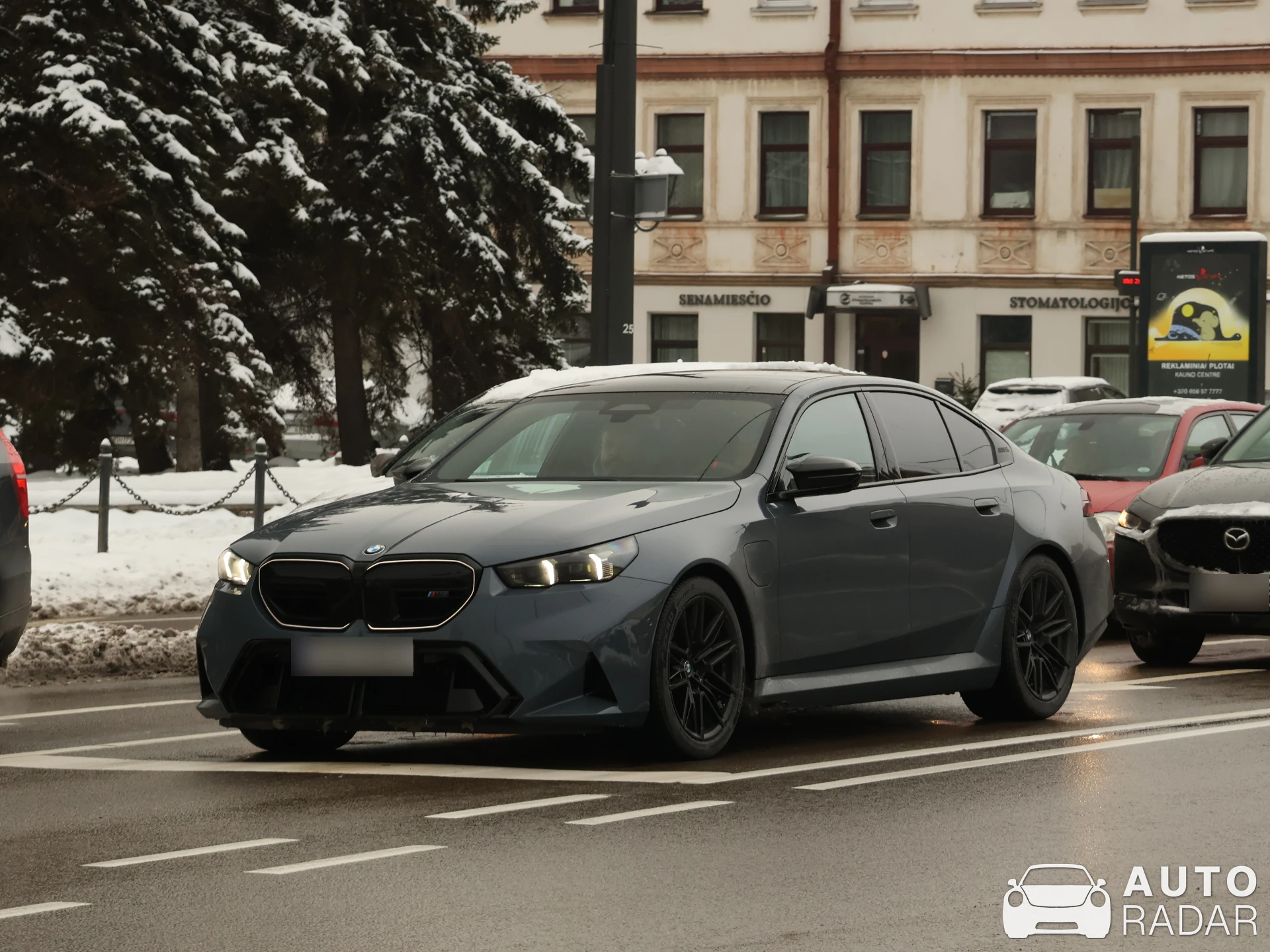 BMW M5 G90 spotted in Kaunas, Lithuania