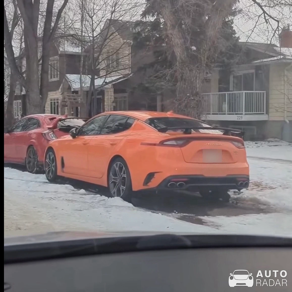 Kia Stinger GT-Line S spotted in Calgary