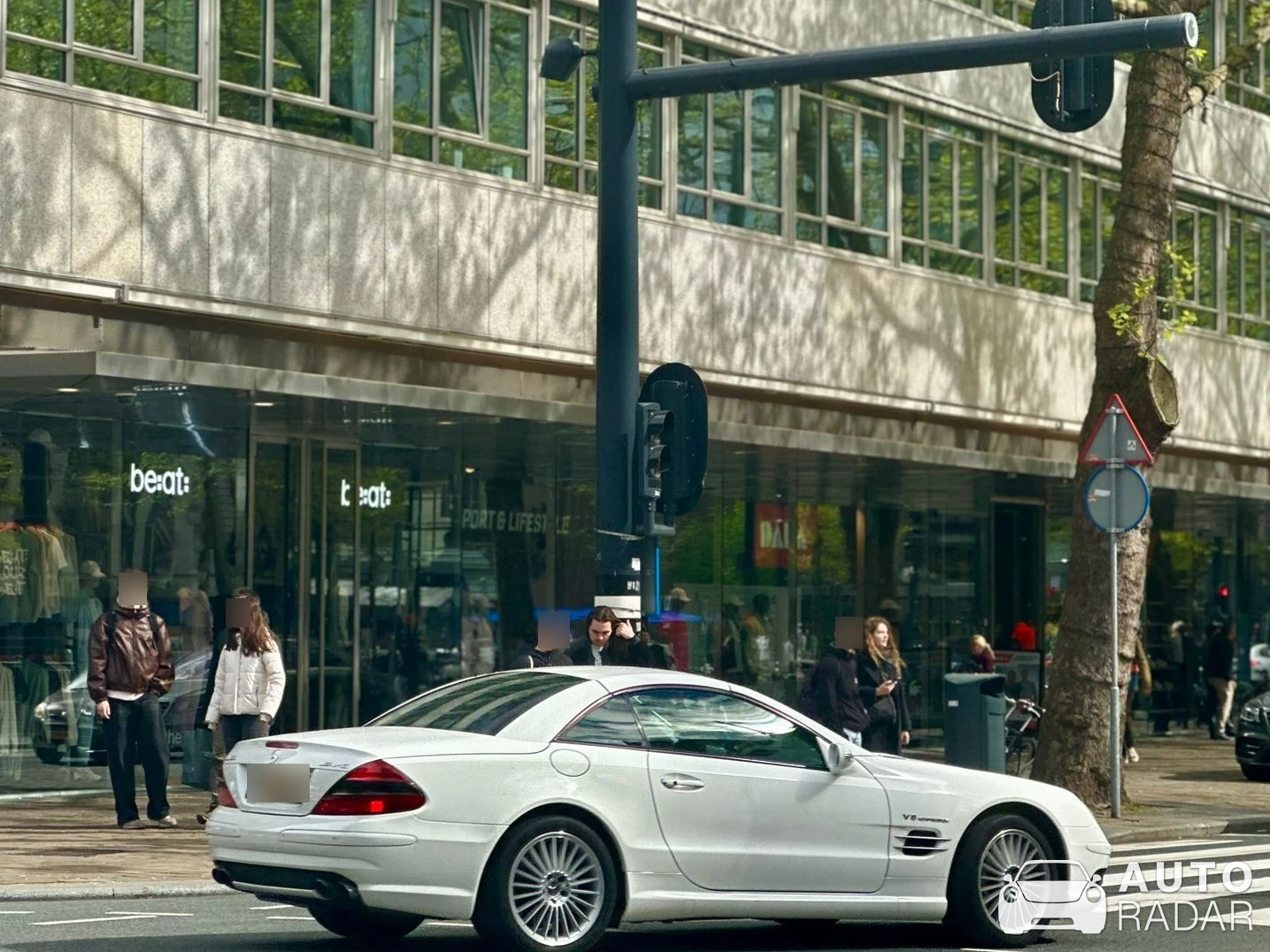 Mercedes-Benz SL 63 AMG R230 spotted in Rotterdam