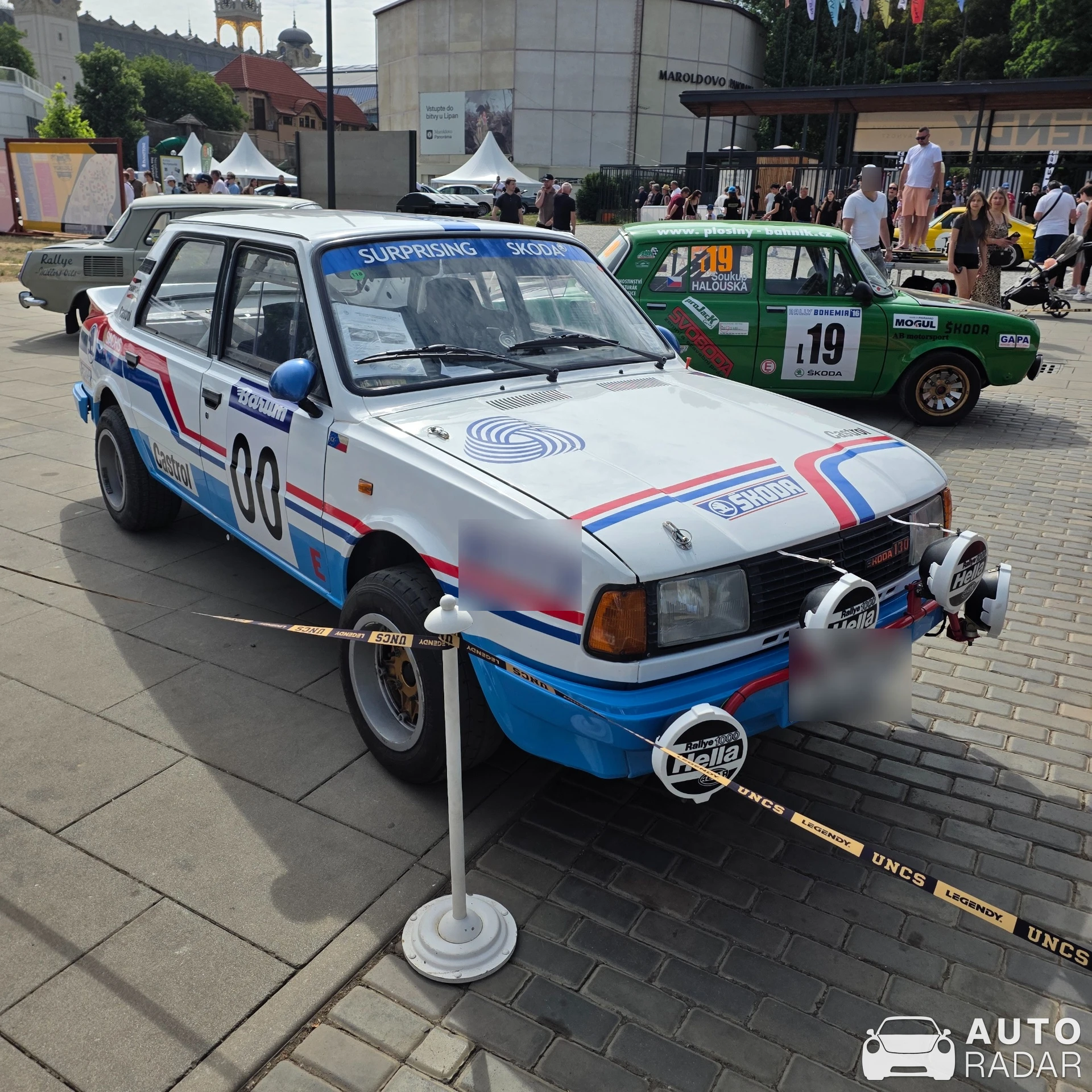 Škoda 130 spotted in Praha