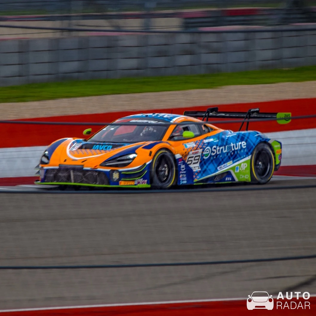 McLaren 720S GT3 spotted in Austin