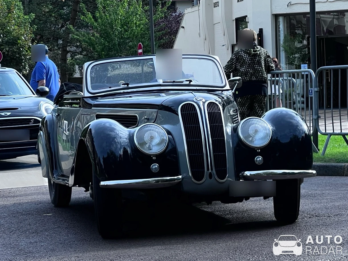 BMW 328 Camo Coupé spotted in Le Touquet-Paris-Plage, France