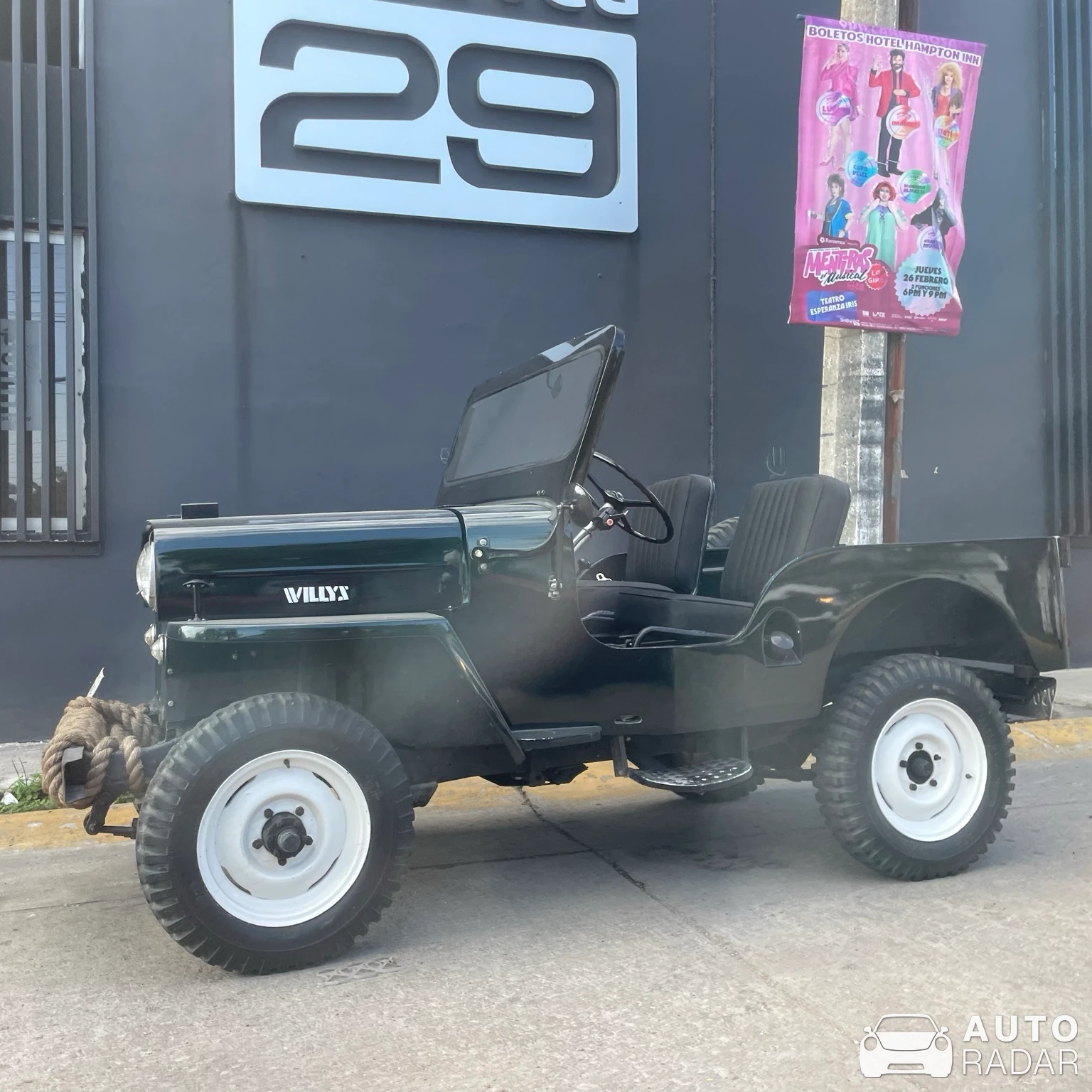 Jeep CJ-5 spotted in Villahermosa