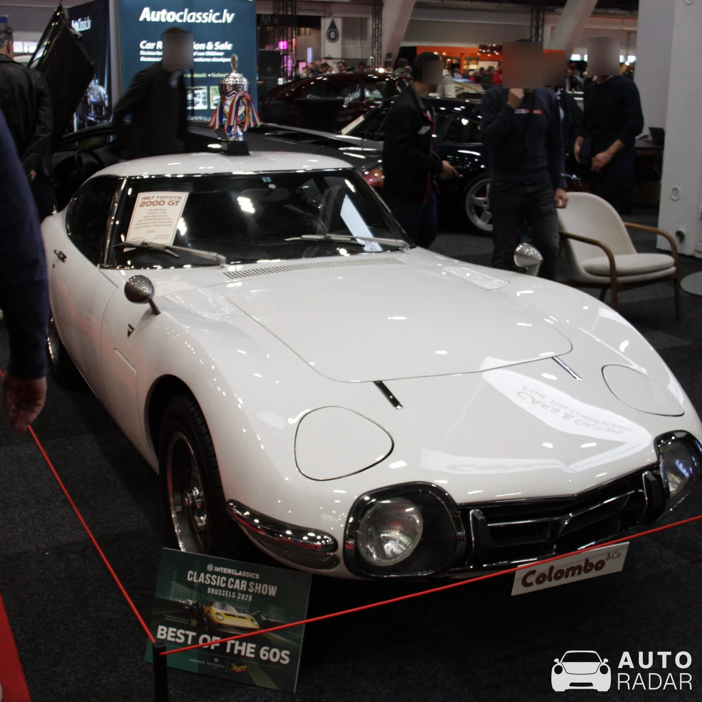 Toyota 2000GT spotted in Bilzen-Hoeselt