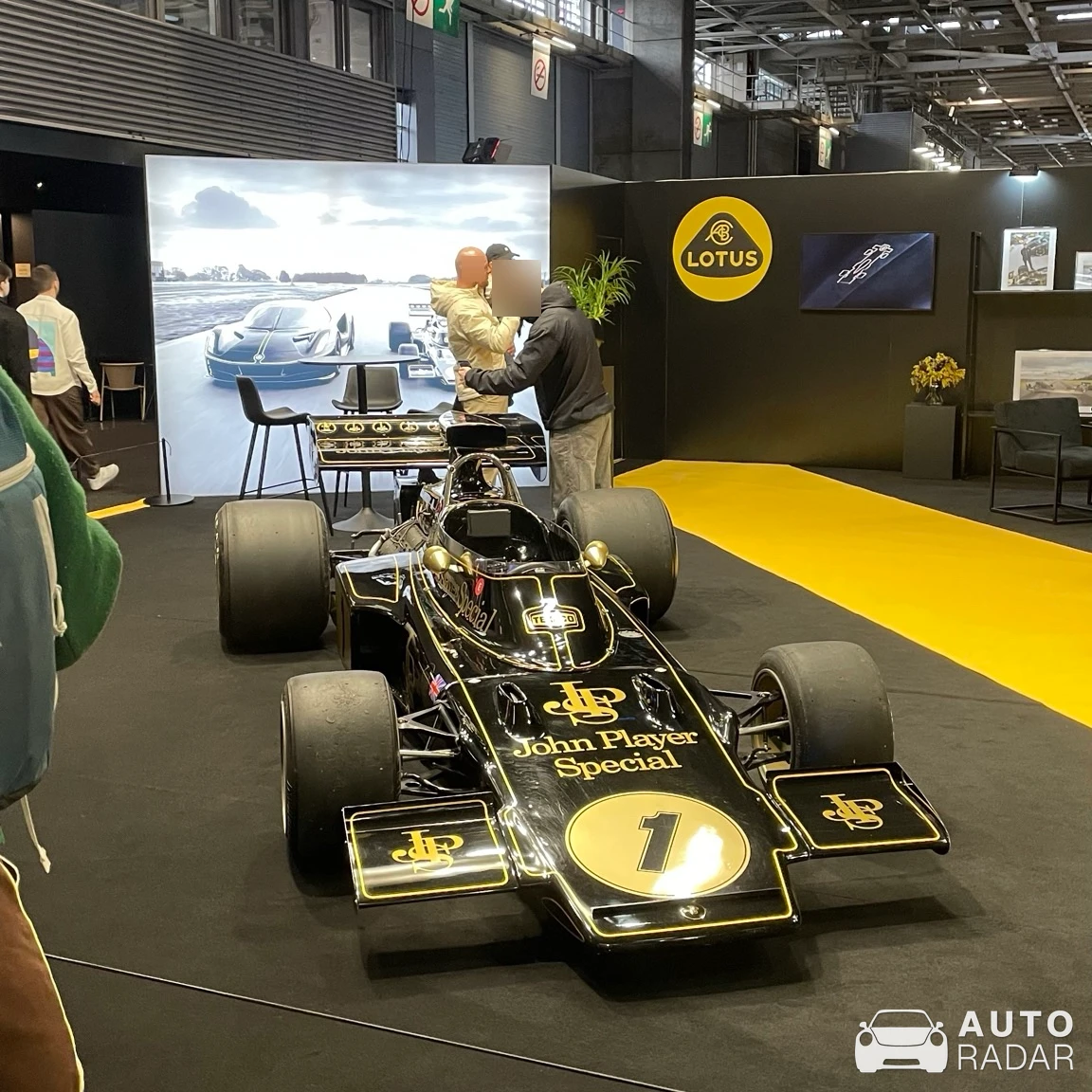 Lotus 2-Eleven John Player Special spotted in Paris