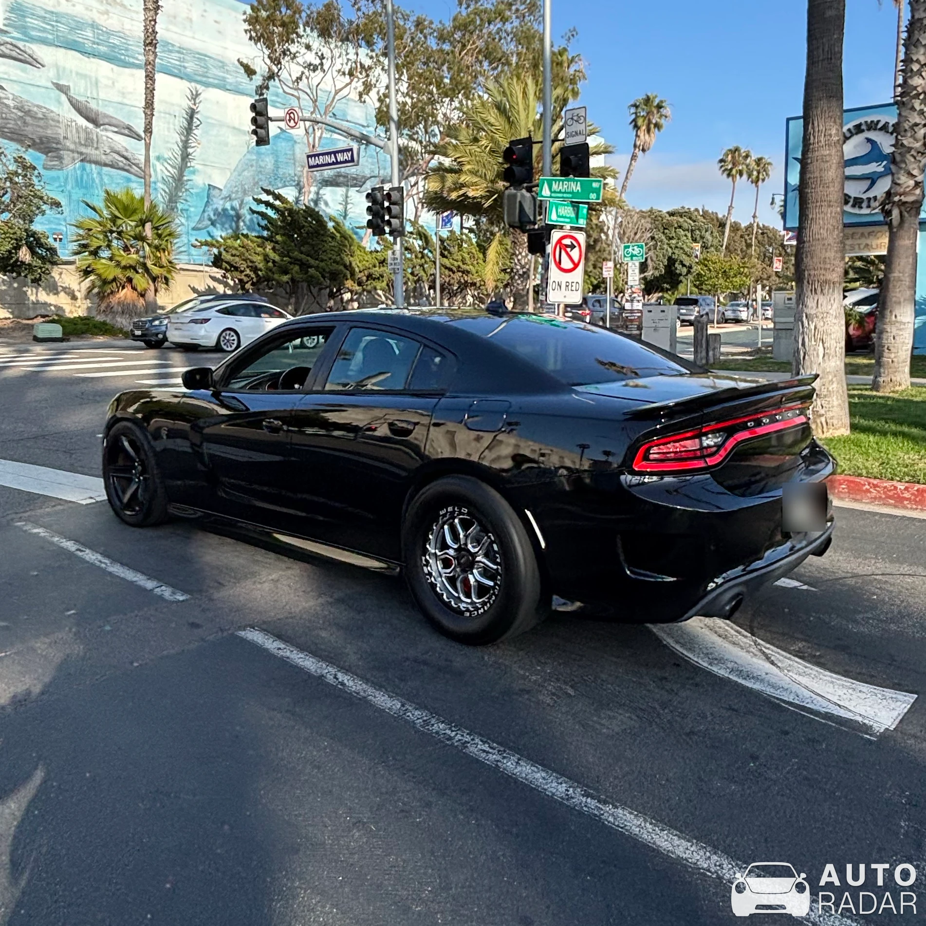 Dodge Charger SRT Hellcat Mopar Performance spotted in Redondo Beach