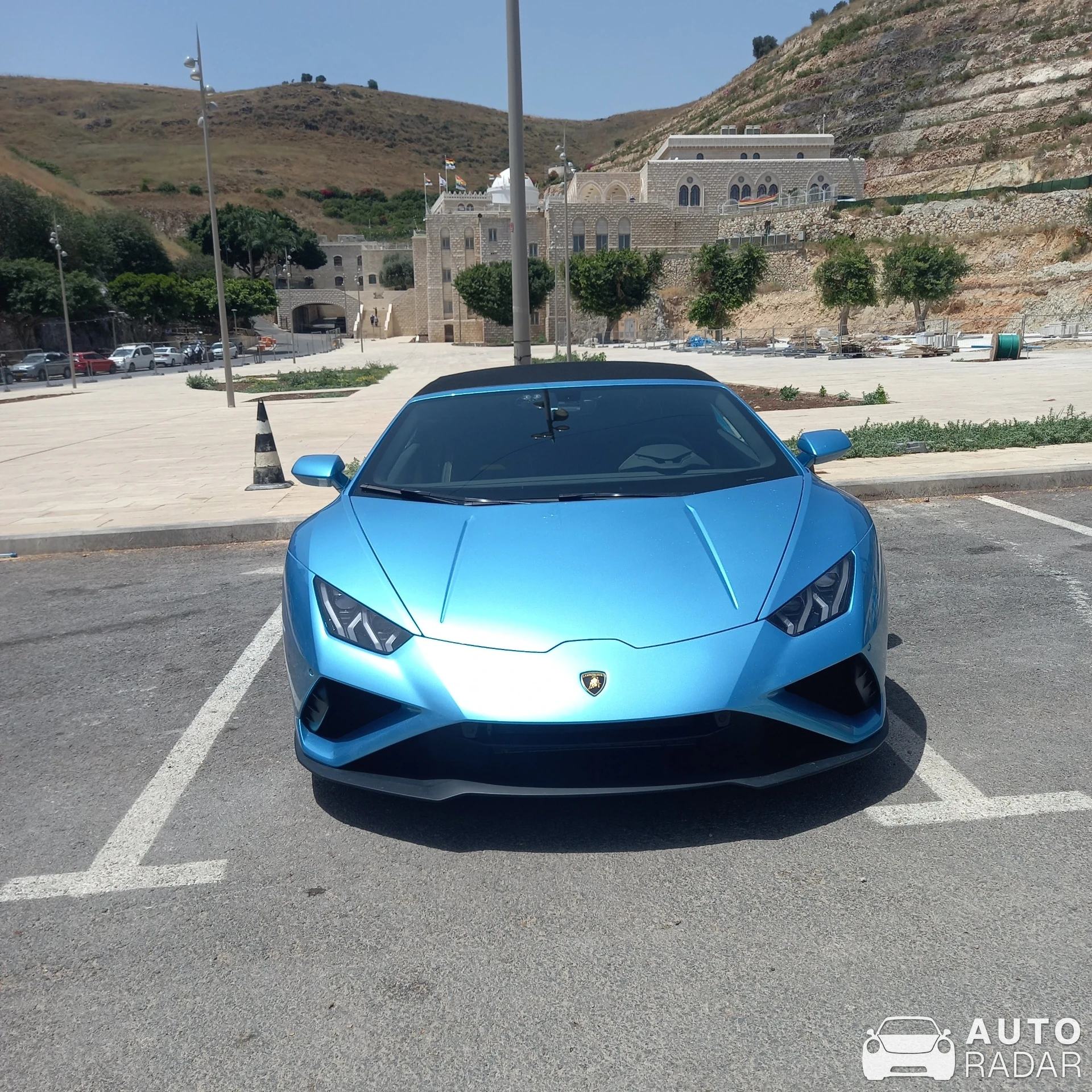 Lamborghini Huracán LP610-4 spotted in Kfar Zeitim, Israel