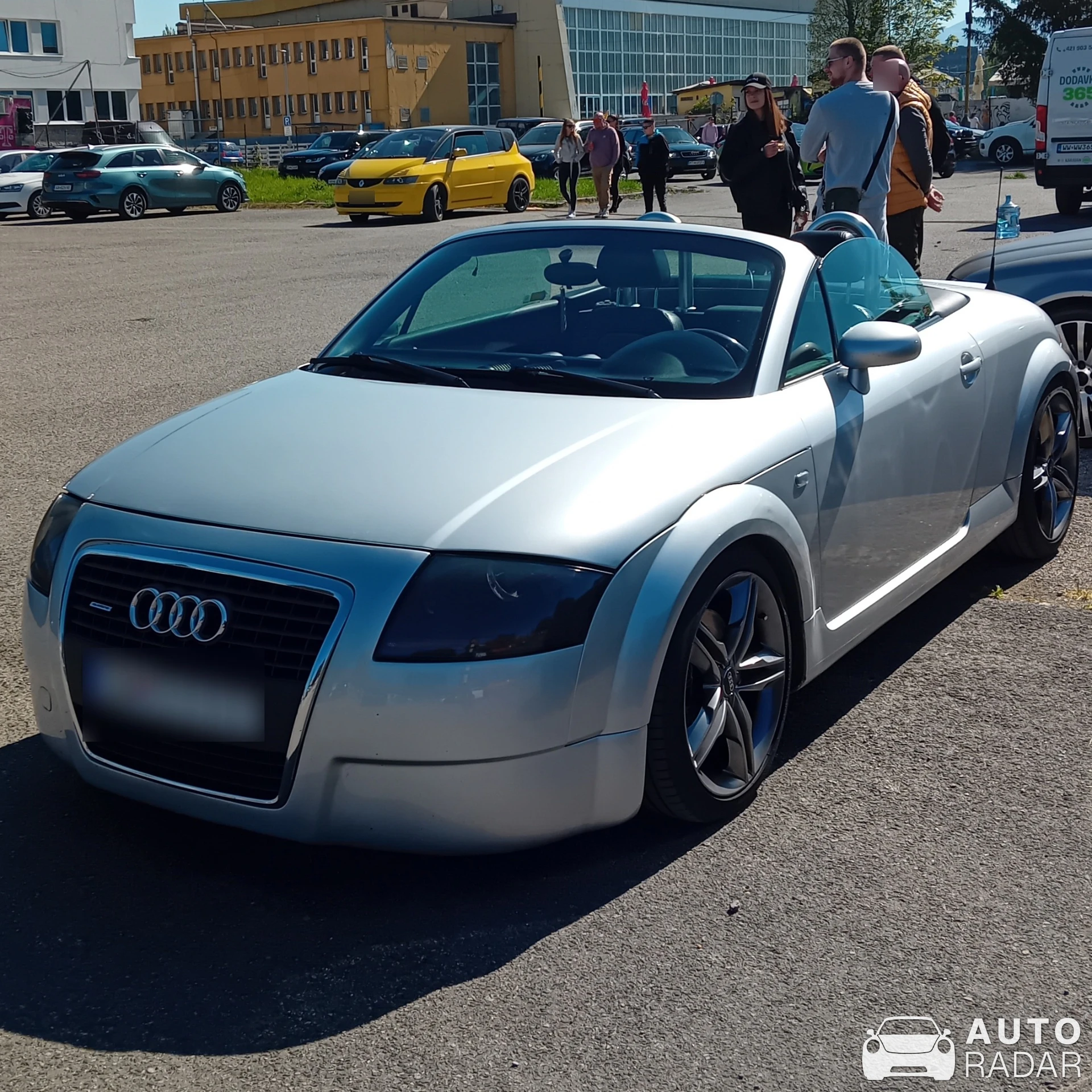 Audi TT Roadster spotted in Žilina