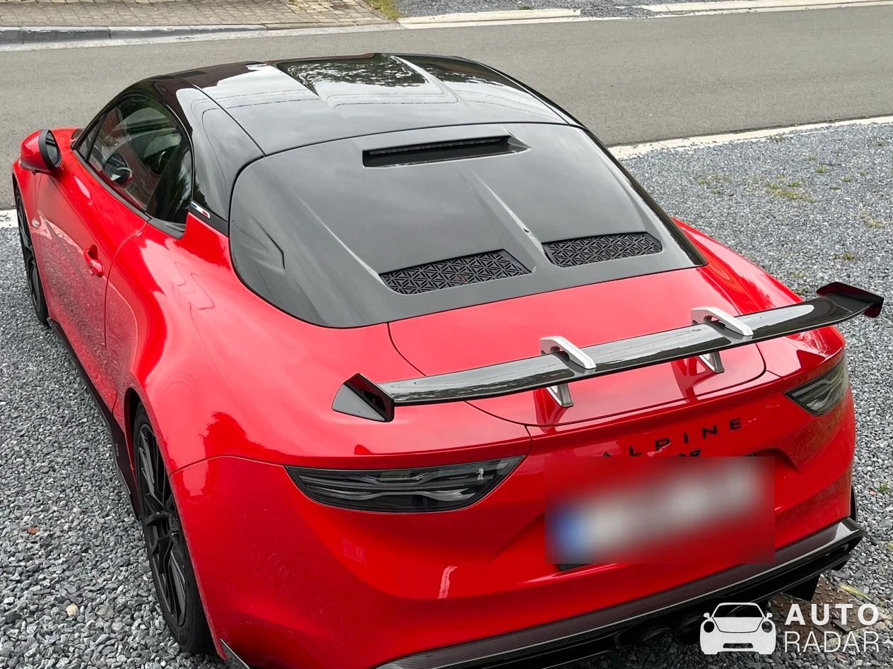 Alpine A110 R spotted in Mons
