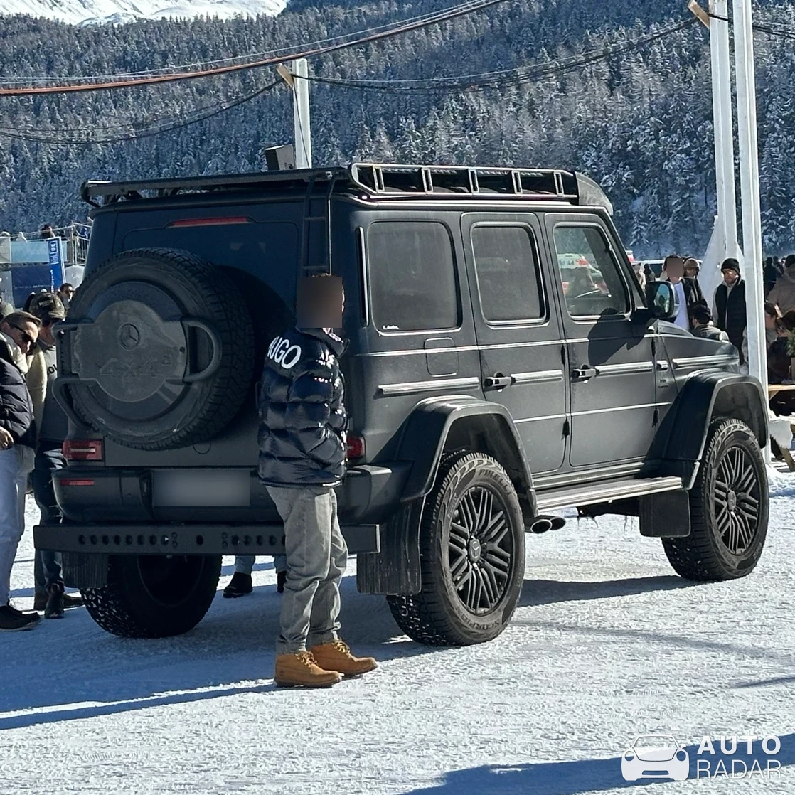 Mercedes-AMG G 63 4x4² W463 spotted in Sankt Moritz, Schweiz