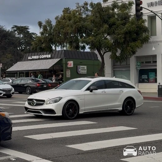 Mercedes-AMG CLS 63 X218 Shooting Brake spotted in Beverly Hills