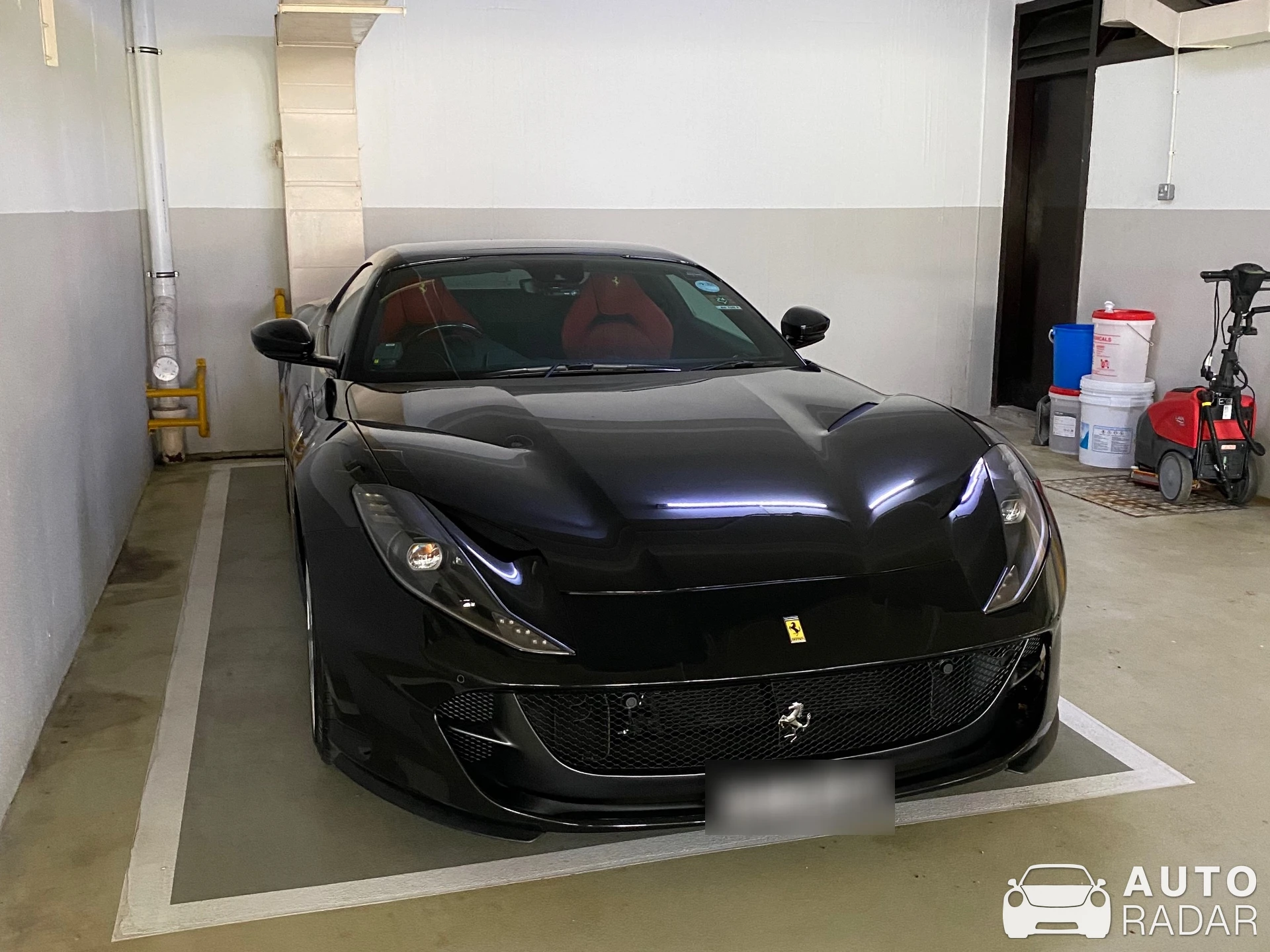 Ferrari 812 GTS spotted in Singapore, Singapore