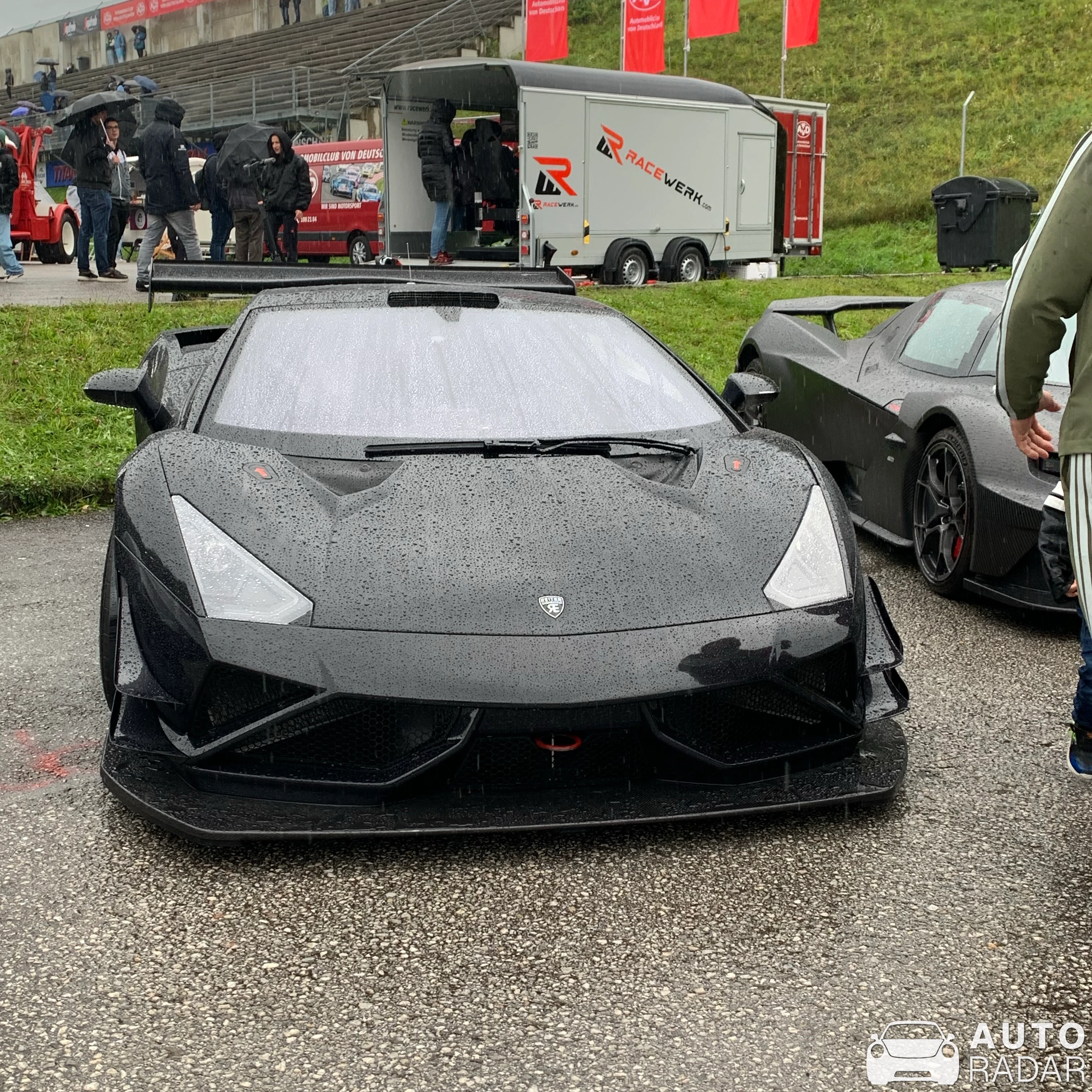 Lamborghini Reiter Engineering Gallardo LP520 GT3 spotted in Emmerting