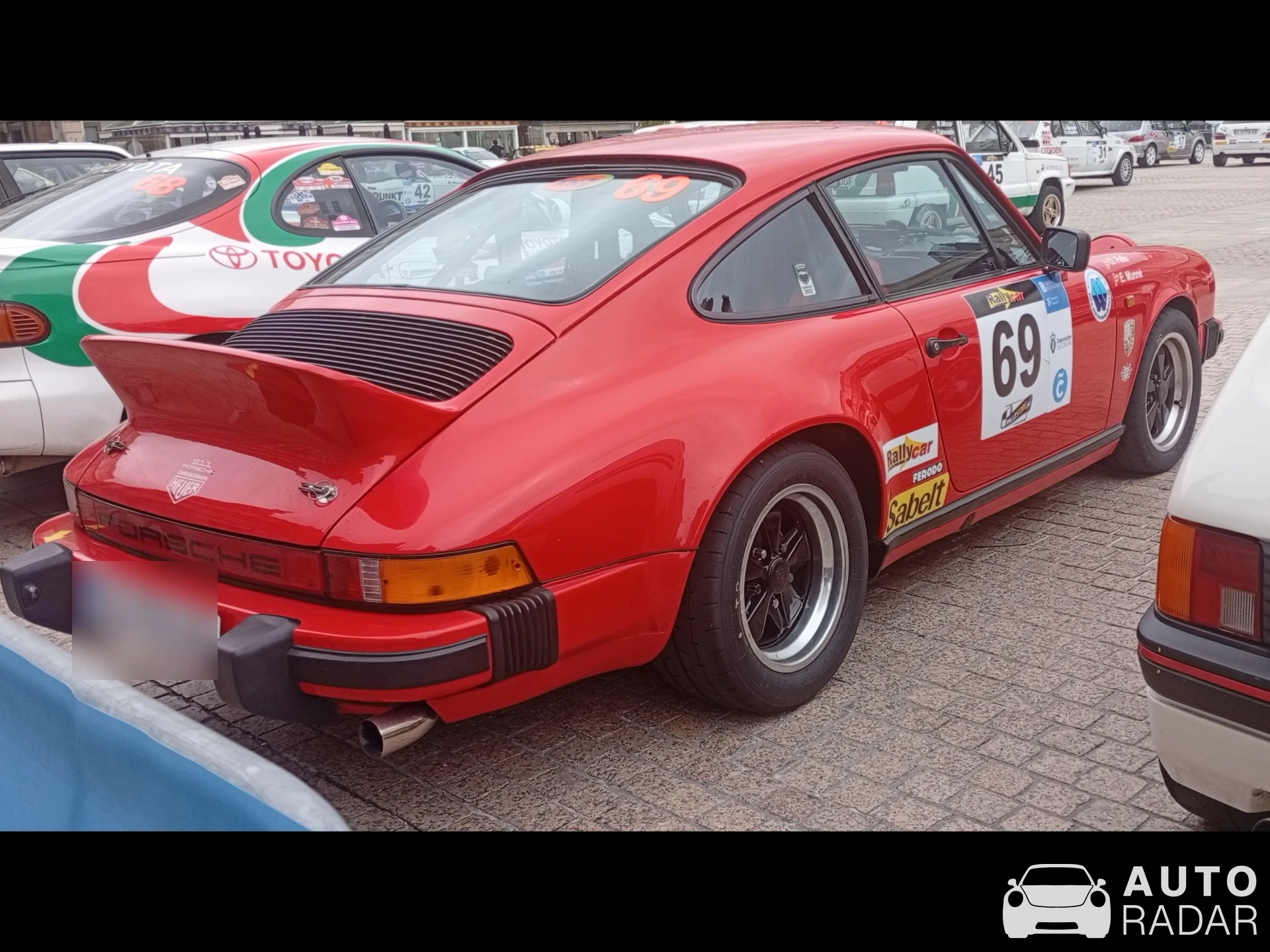 Porsche 911 S spotted in A Coruña