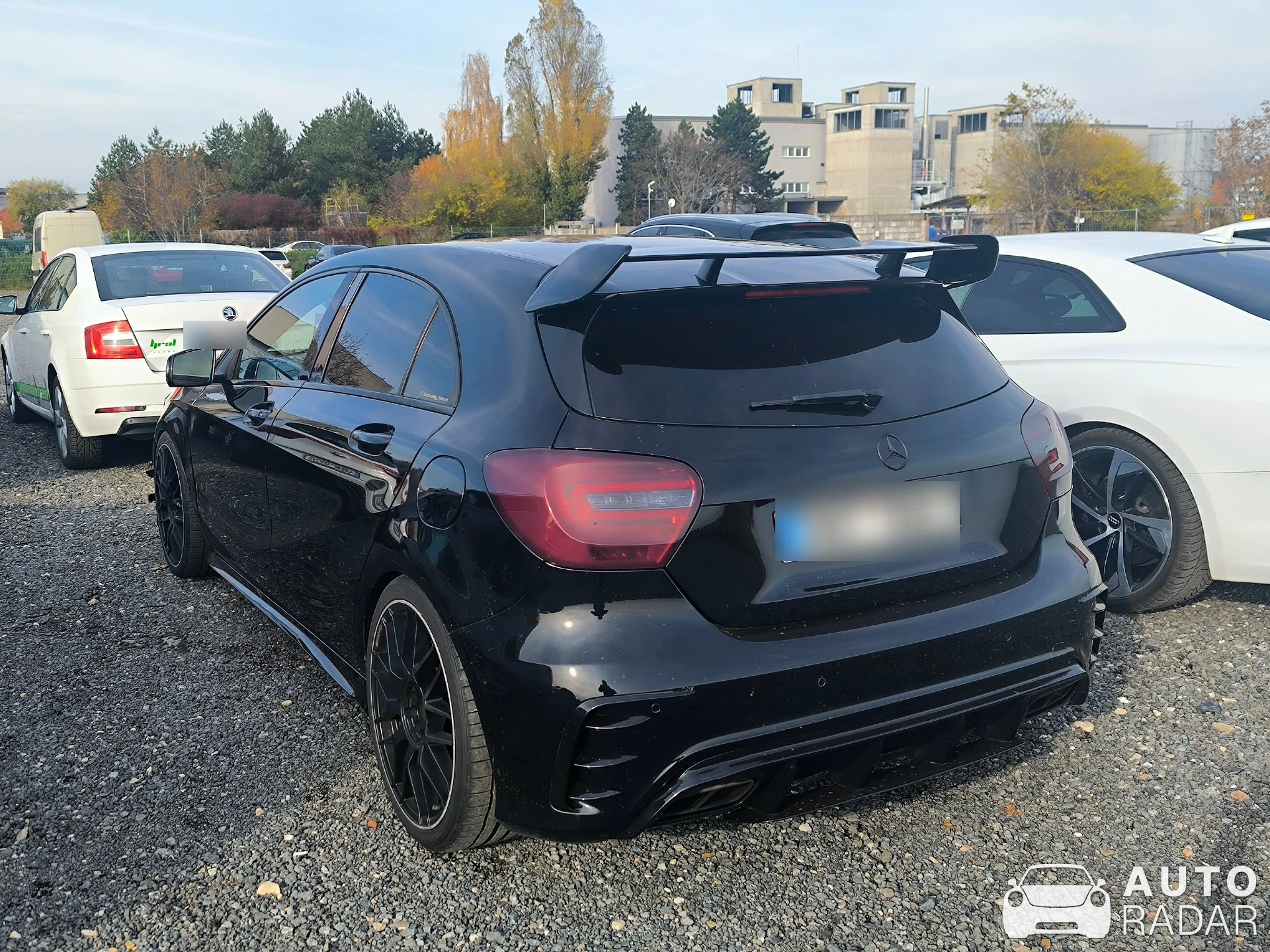 Mercedes-Benz W176  A 45 AMG spotted in Praha, Czech Republic