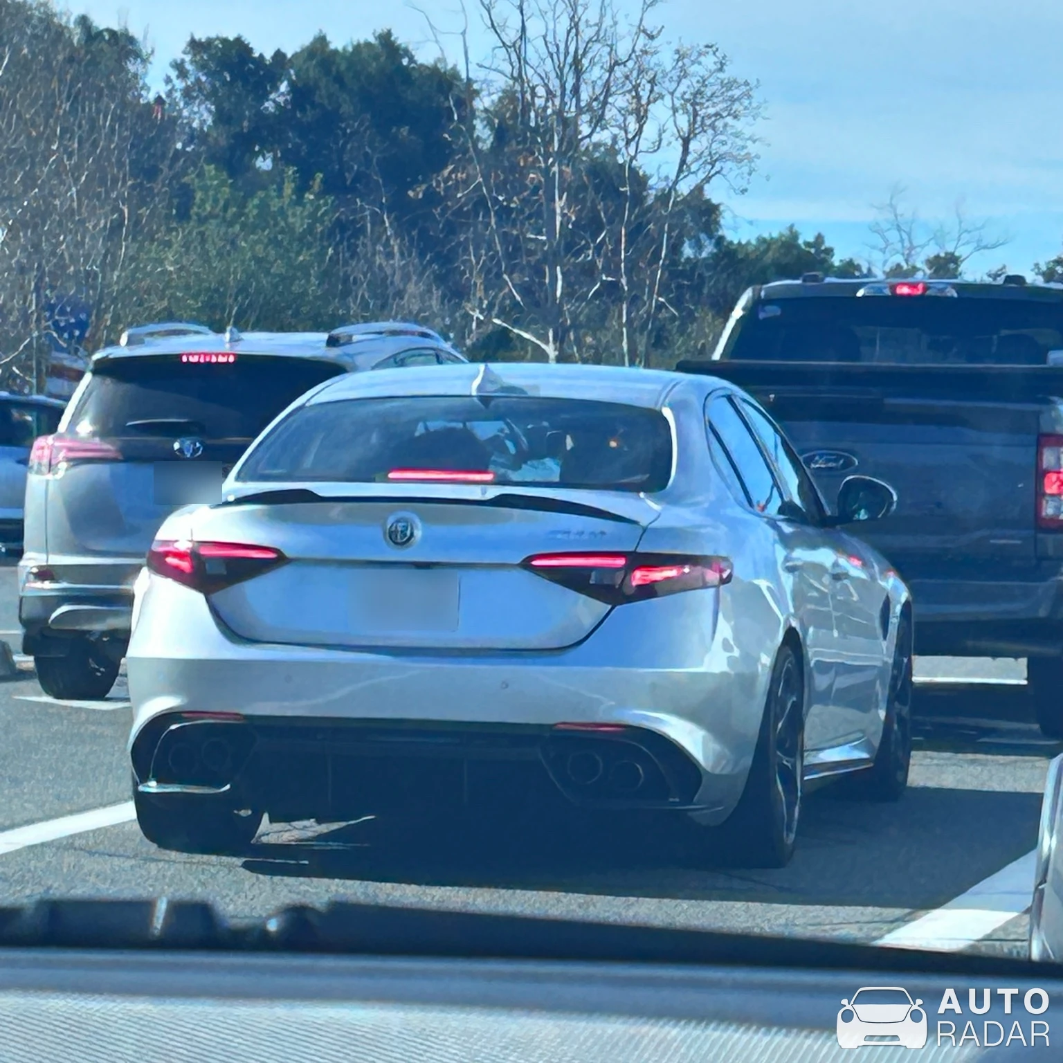 Alfa Romeo Giulia Quadrifoglio spotted in Laguna Niguel, United States