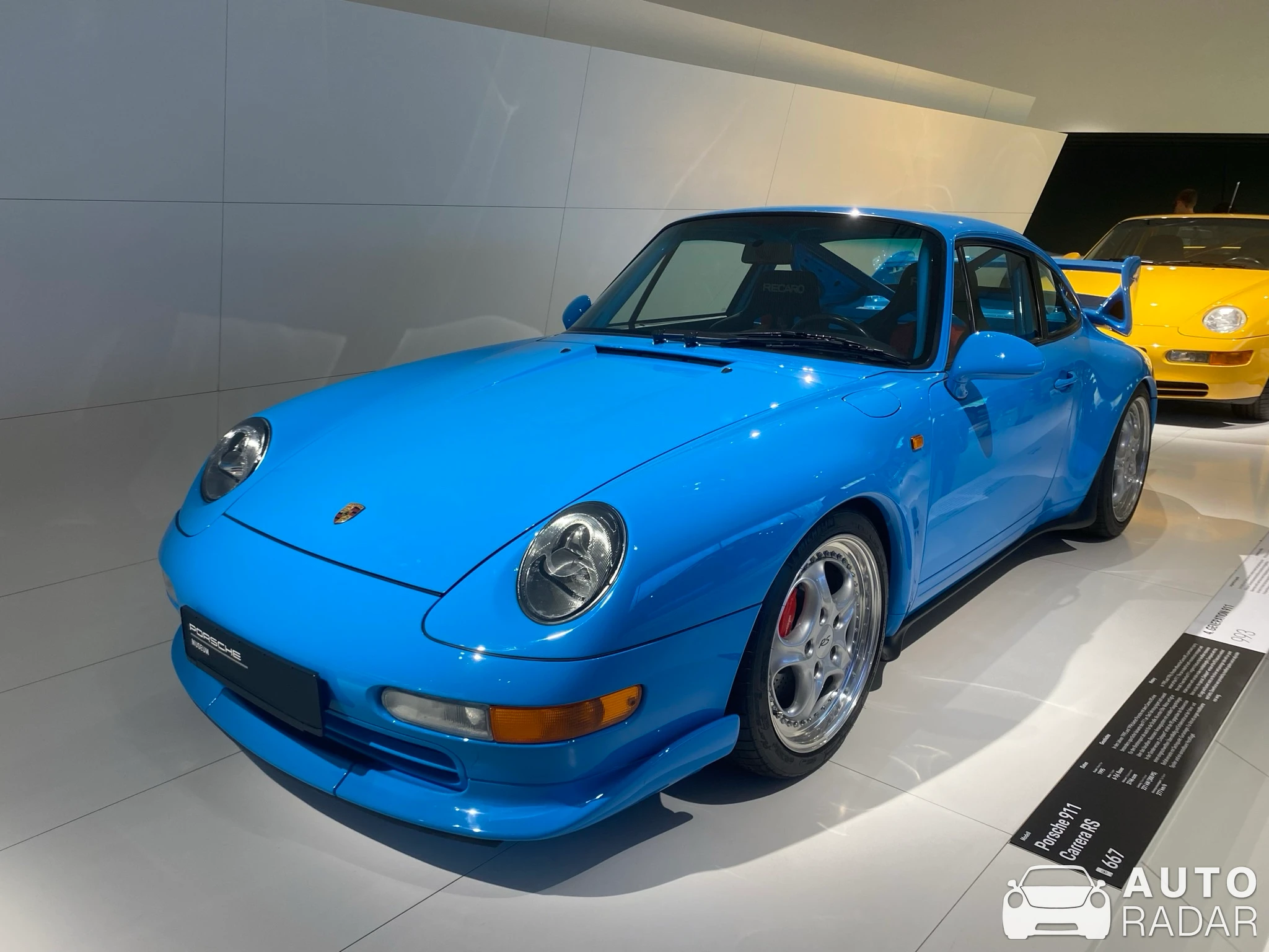 Porsche 993 Carrera RS spotted in Stuttgart, Vokietija