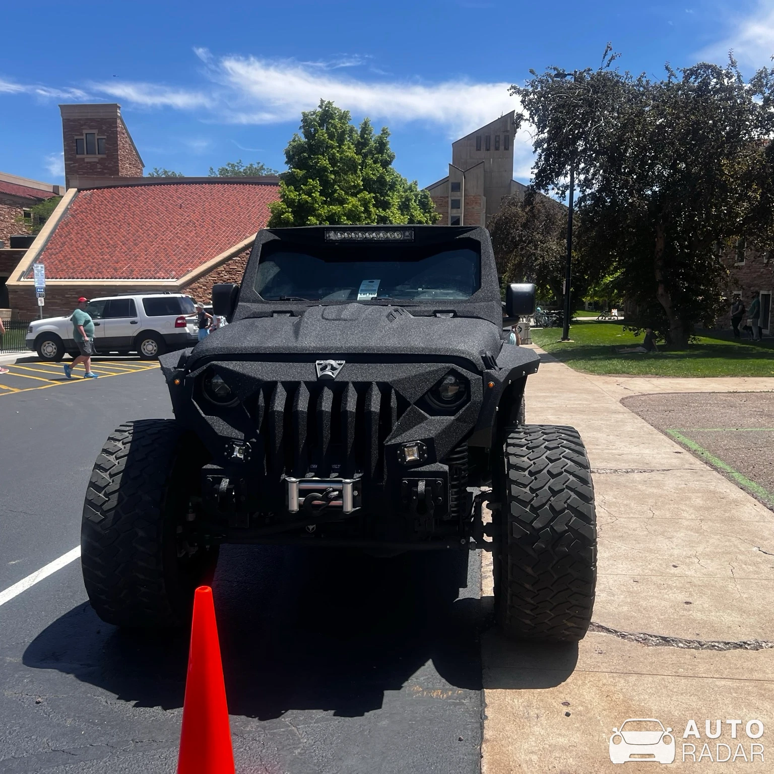 Jeep Wrangler spotted in Boulder
