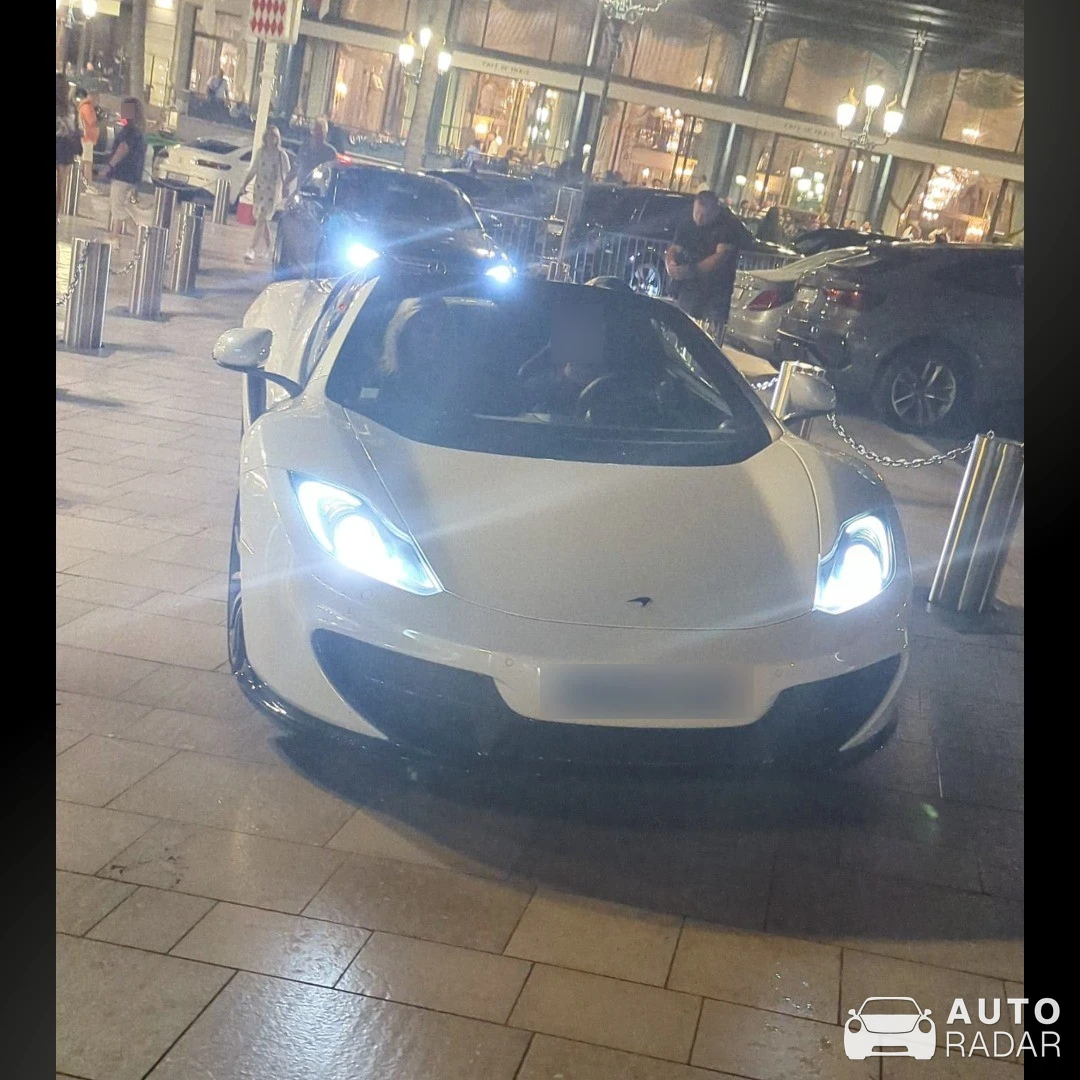 McLaren 12C Spider spotted in Monaco, Monaco
