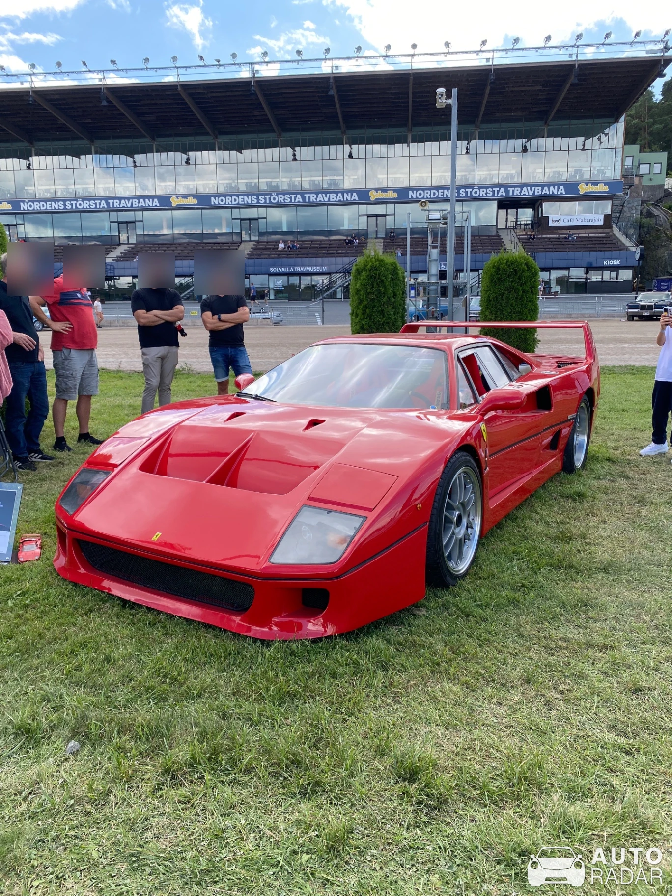Ferrari F40 Replica spotted in Solvalla