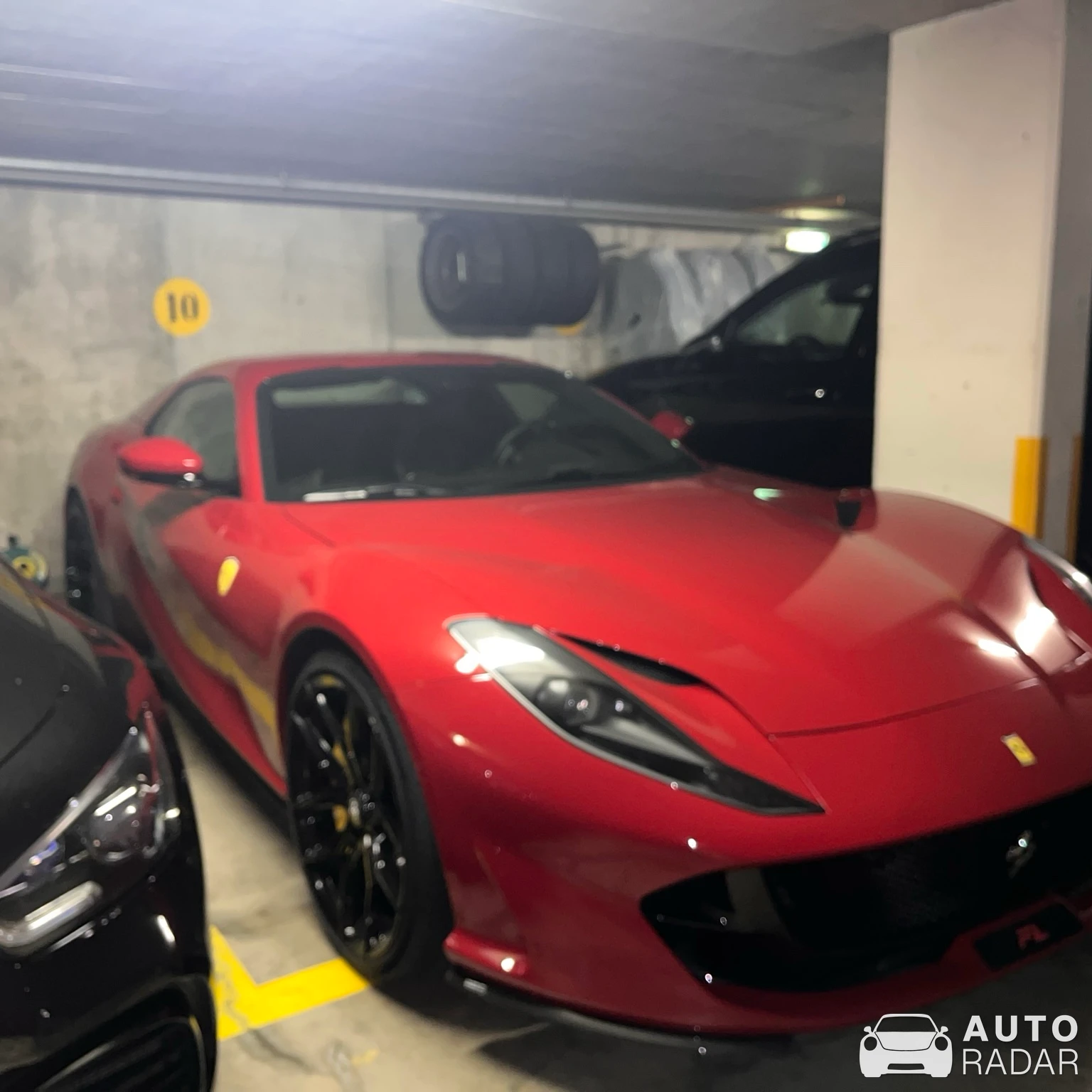 Ferrari 812 Superfast spotted in Birr, Schweiz