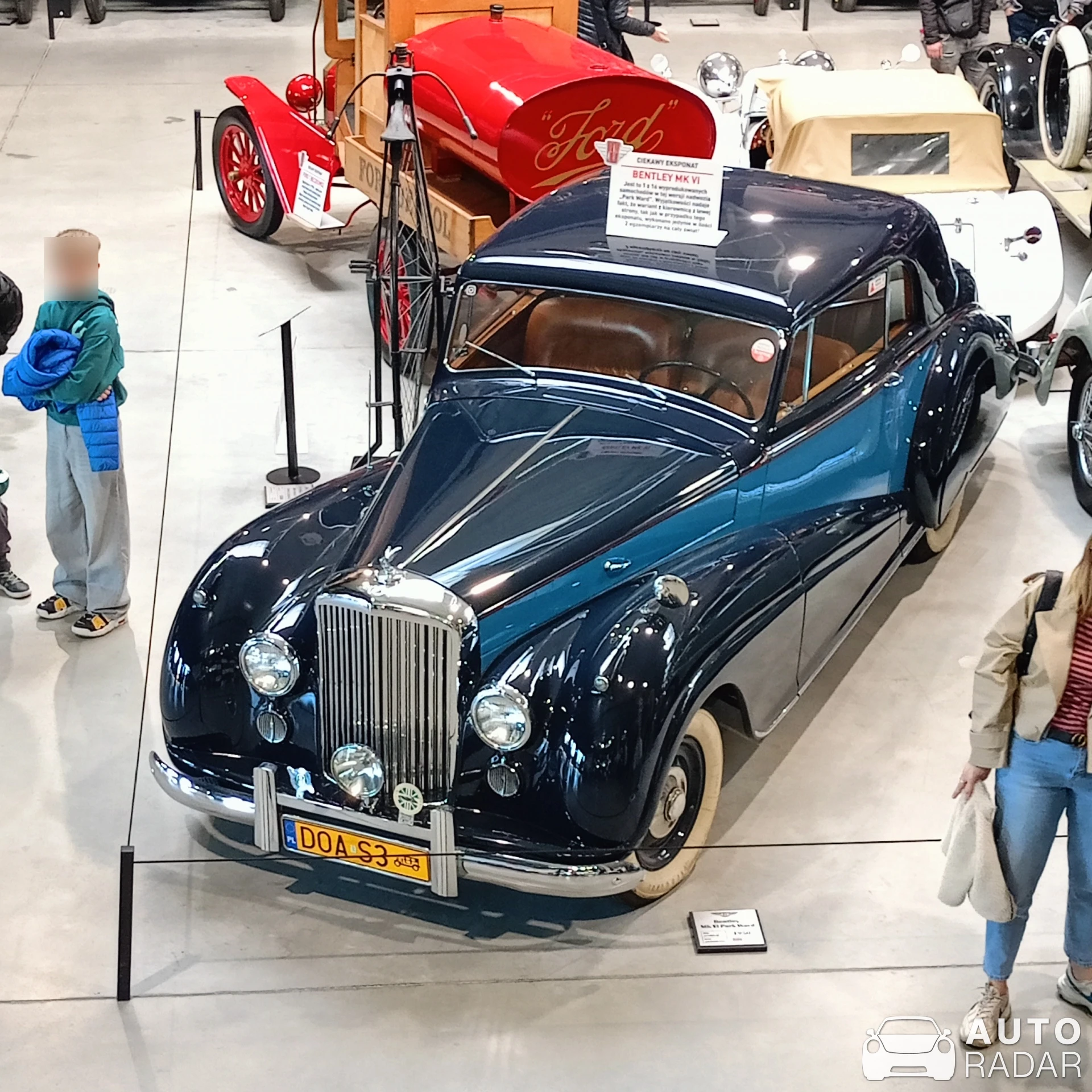 Bentley MkVI Gibbs Special spotted in Oława