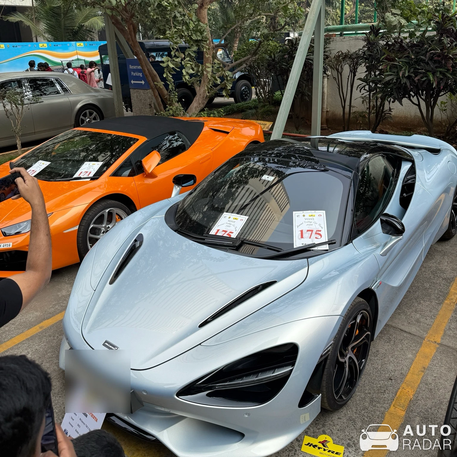 McLaren 750S Spider spotted in Mumbai, India