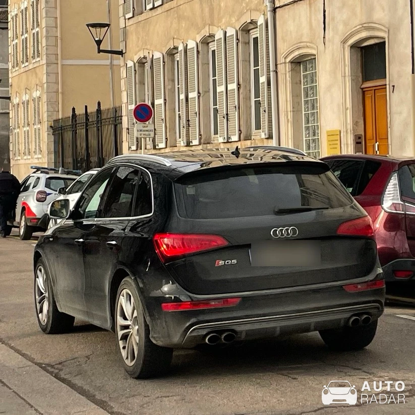 Audi SQ5 2016 spotted in Toul, France