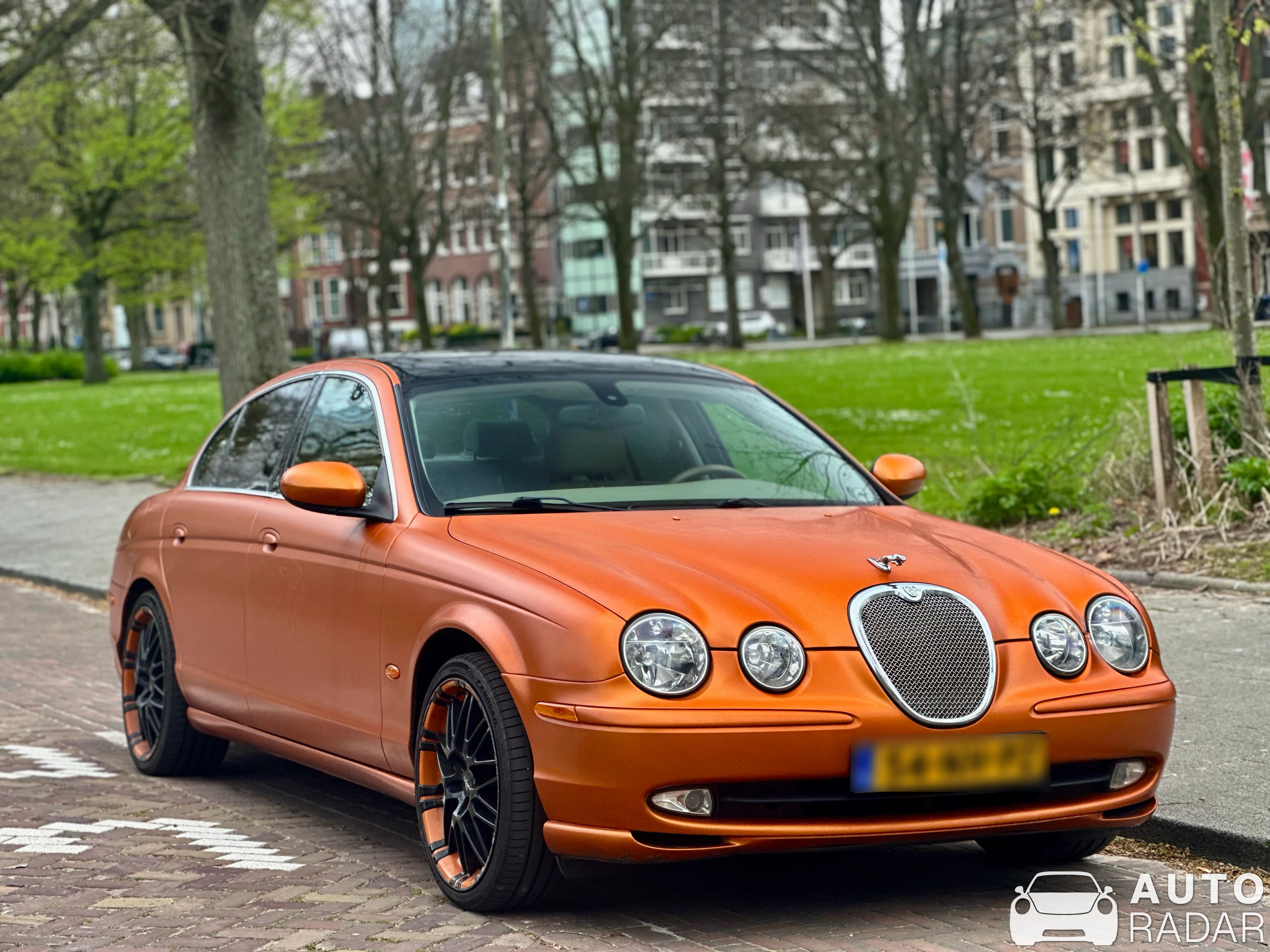 Jaguar S-Type V8 spotted in Rotterdam