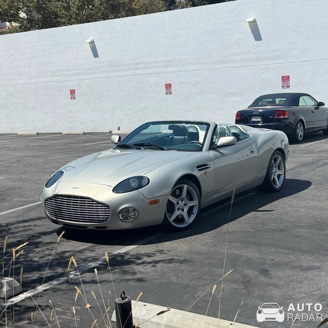 Aston Martin DB7 Zagato spotted in Beverly Hills
