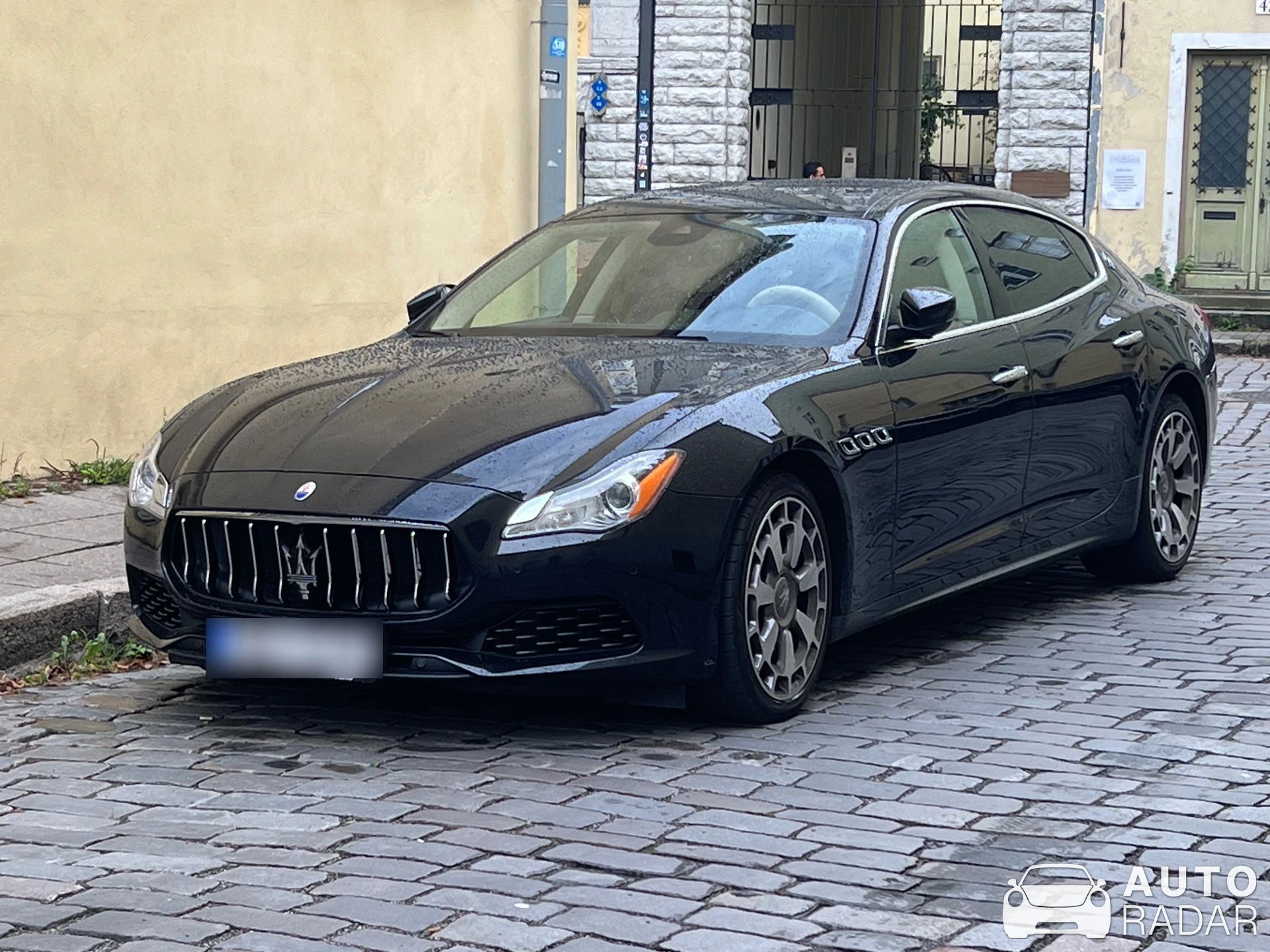 Maserati Quattroporte spotted in Tallinn, Estonia