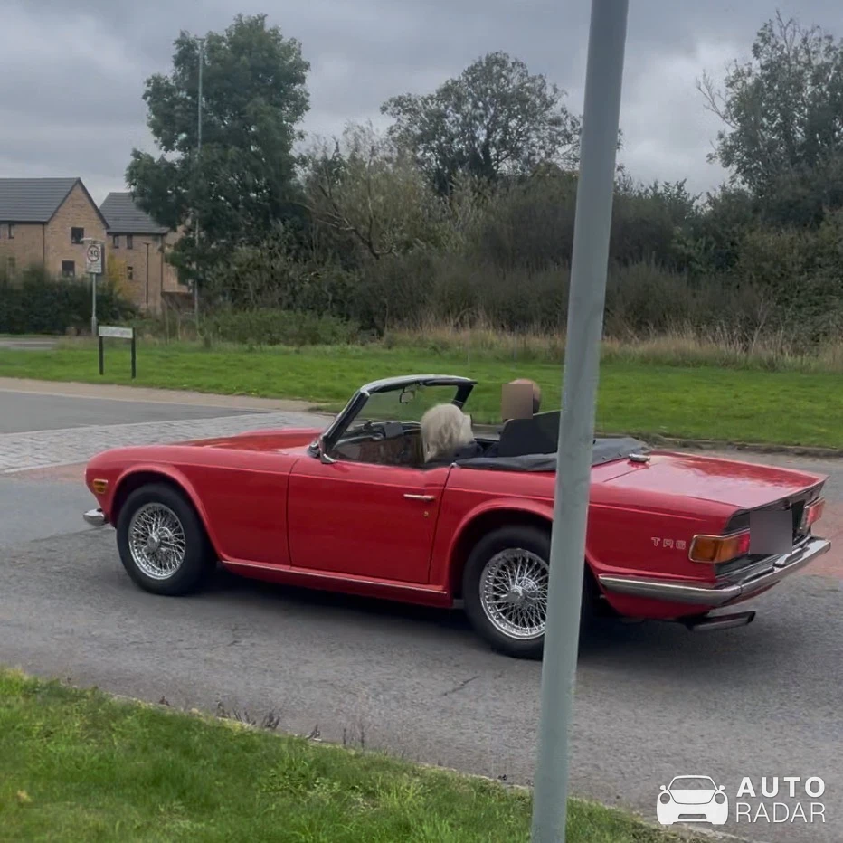 Triumph TR6 spotted in Swindon, United Kingdom