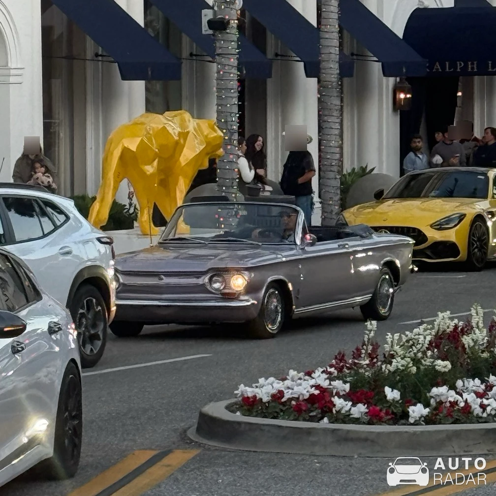 Chevrolet Corvair Monza Spyder spotted in Beverly Hills