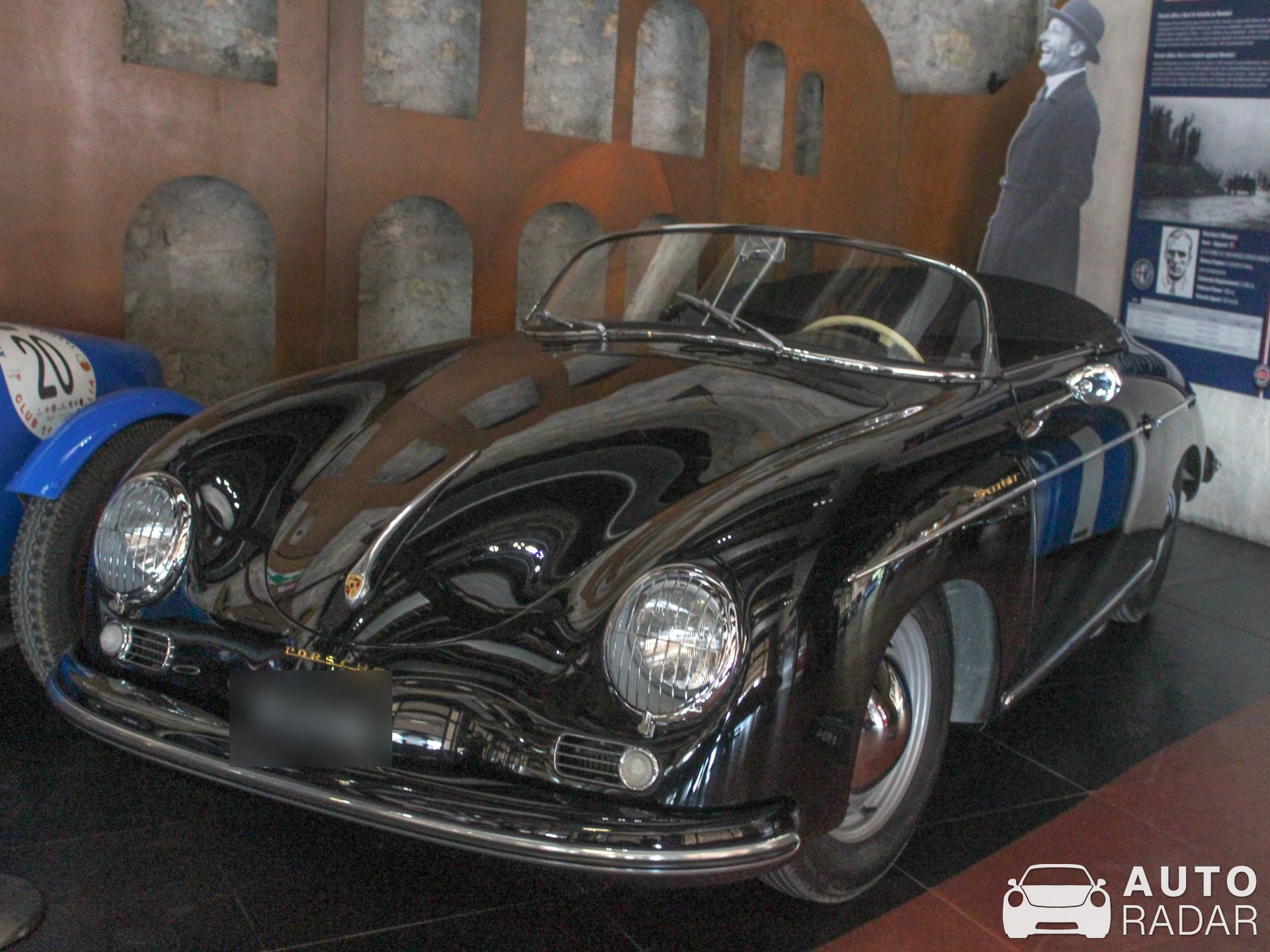 Porsche 356 Speedster spotted in Brescia, Italy