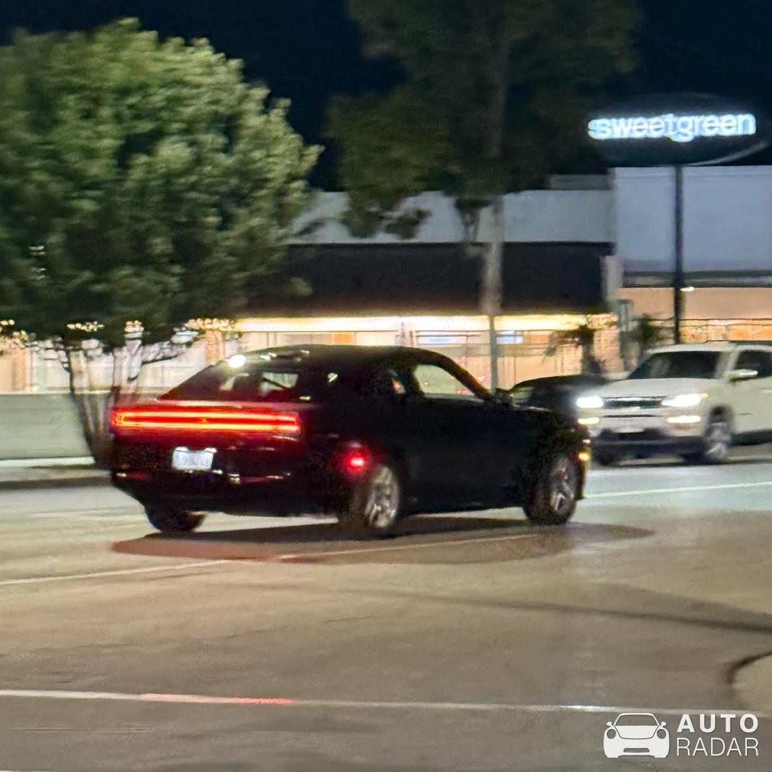 Dodge Charger R/T Electric spotted in Burbank