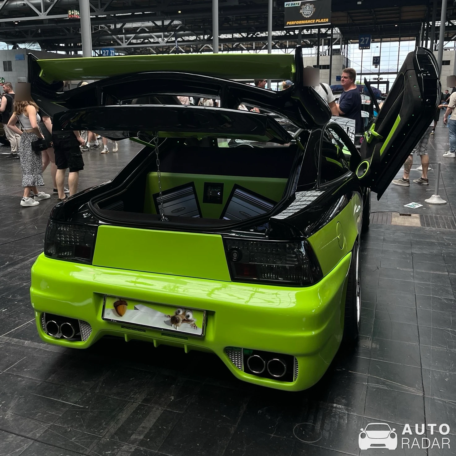 Opel Calibra spotted in Laatzen