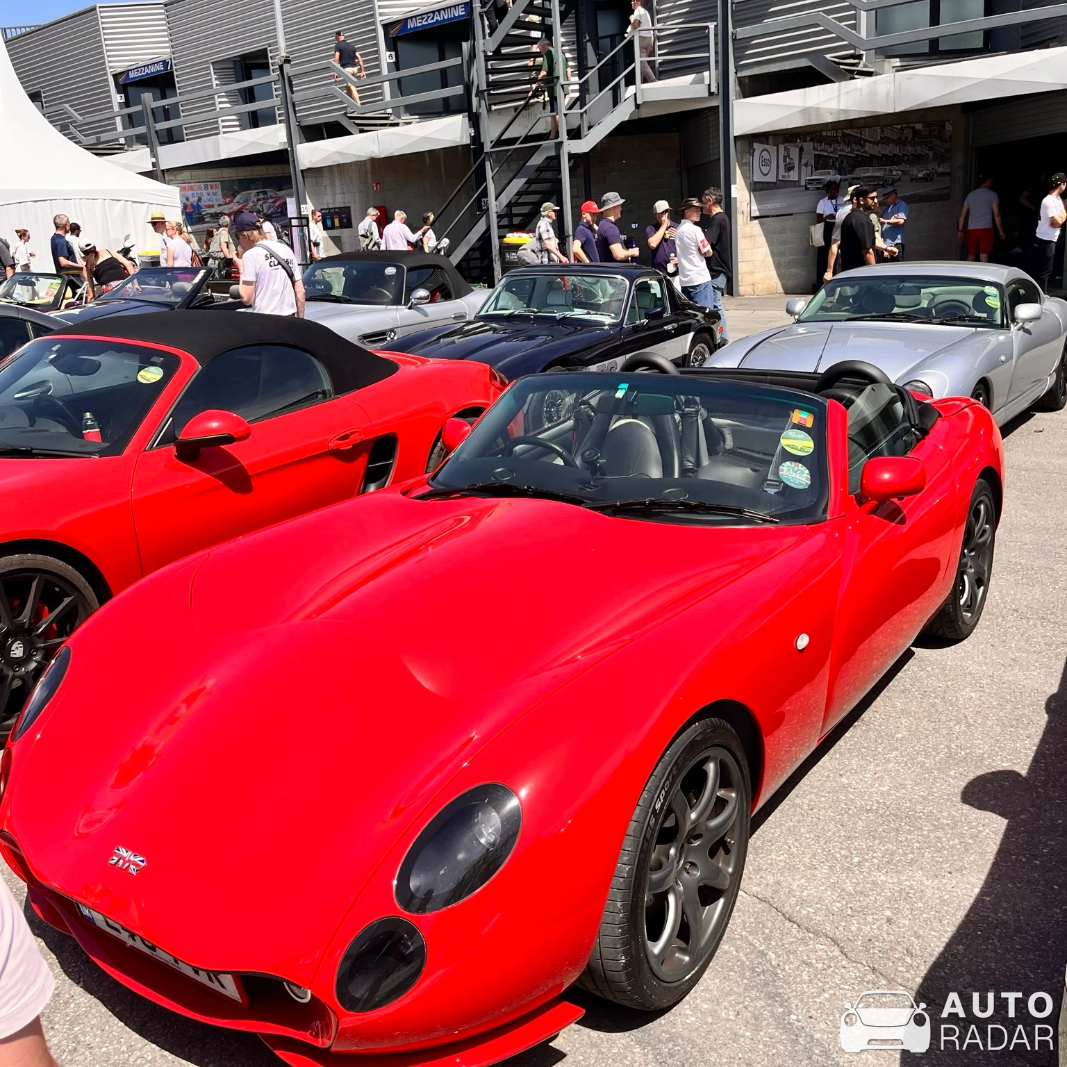 TVR Tuscan MKII spotted in Stavelot