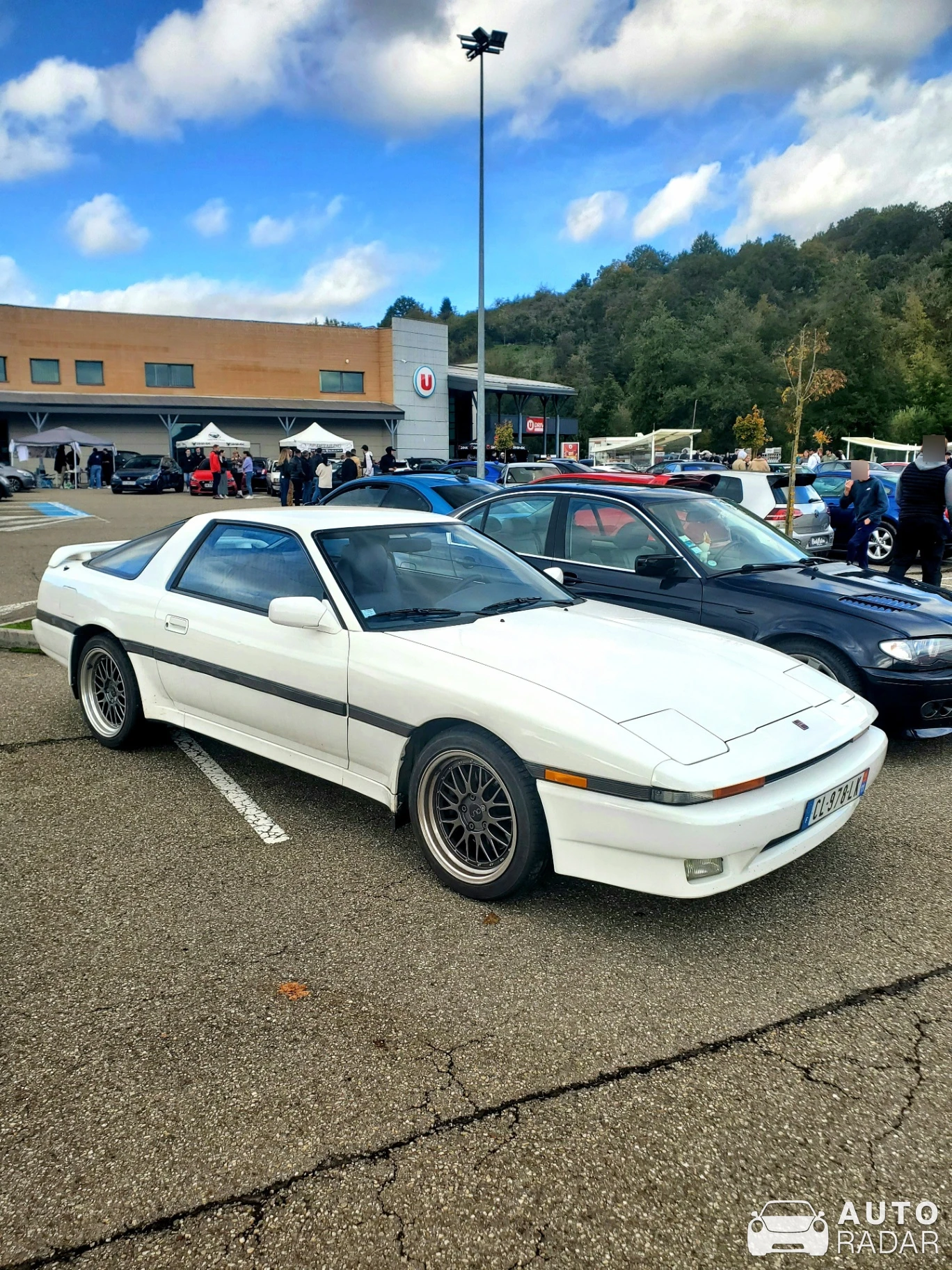 Toyota Supra A70 spotted in Neuve-Église, France