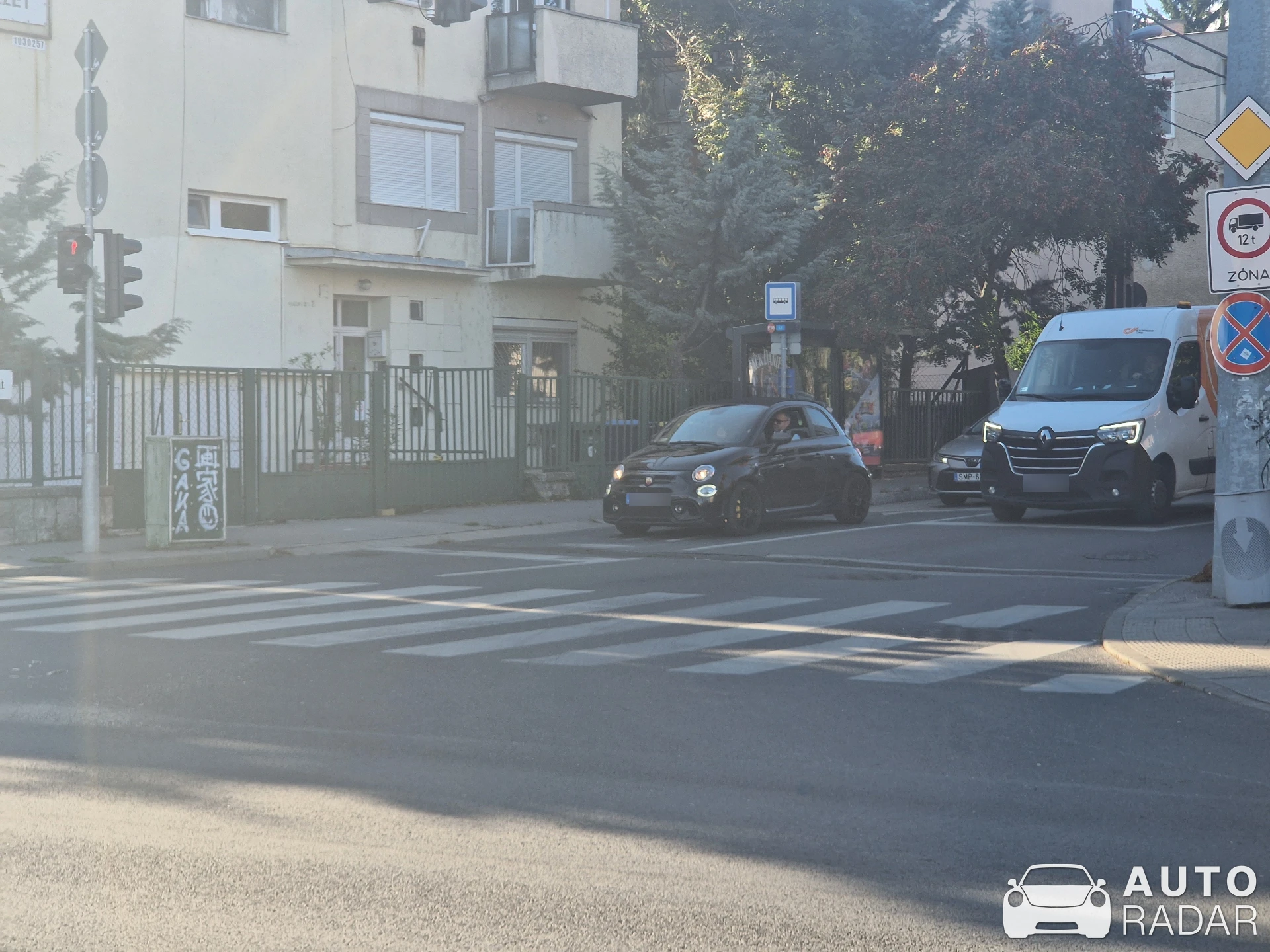 Abarth 695 75° Anniversario spotted in Budapest