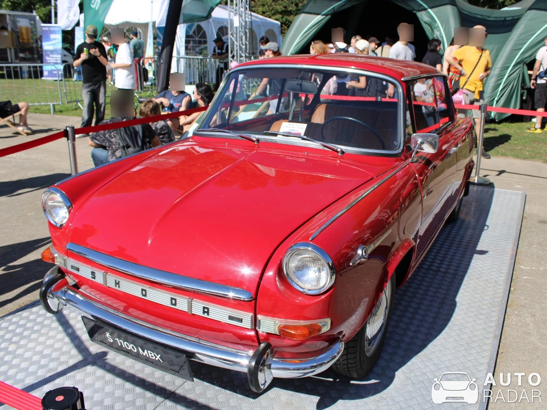 Škoda 1000 MB spotted in Petřvald