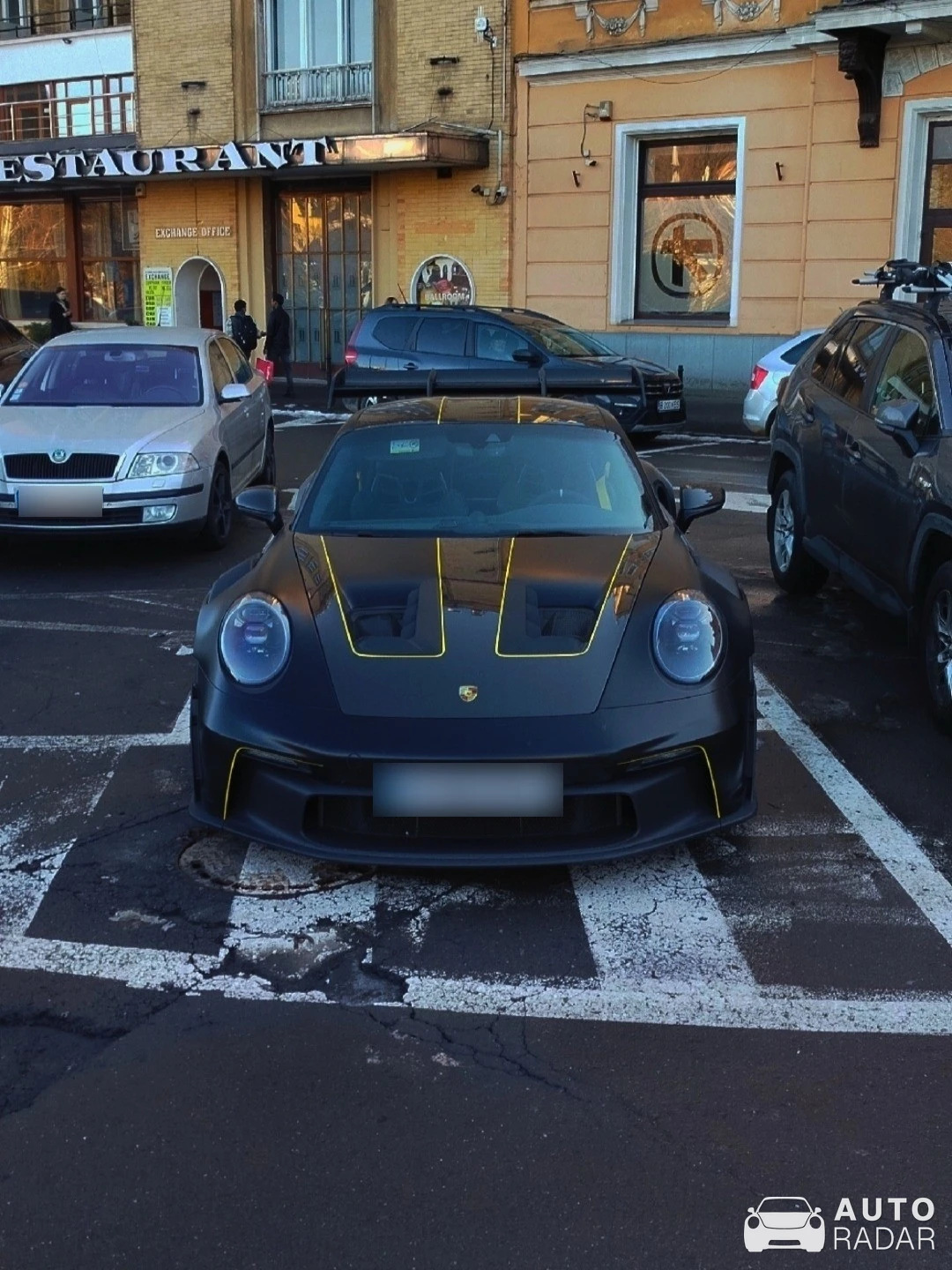 Porsche 992 GT3 RS MkI spotted in Brașov, Romania