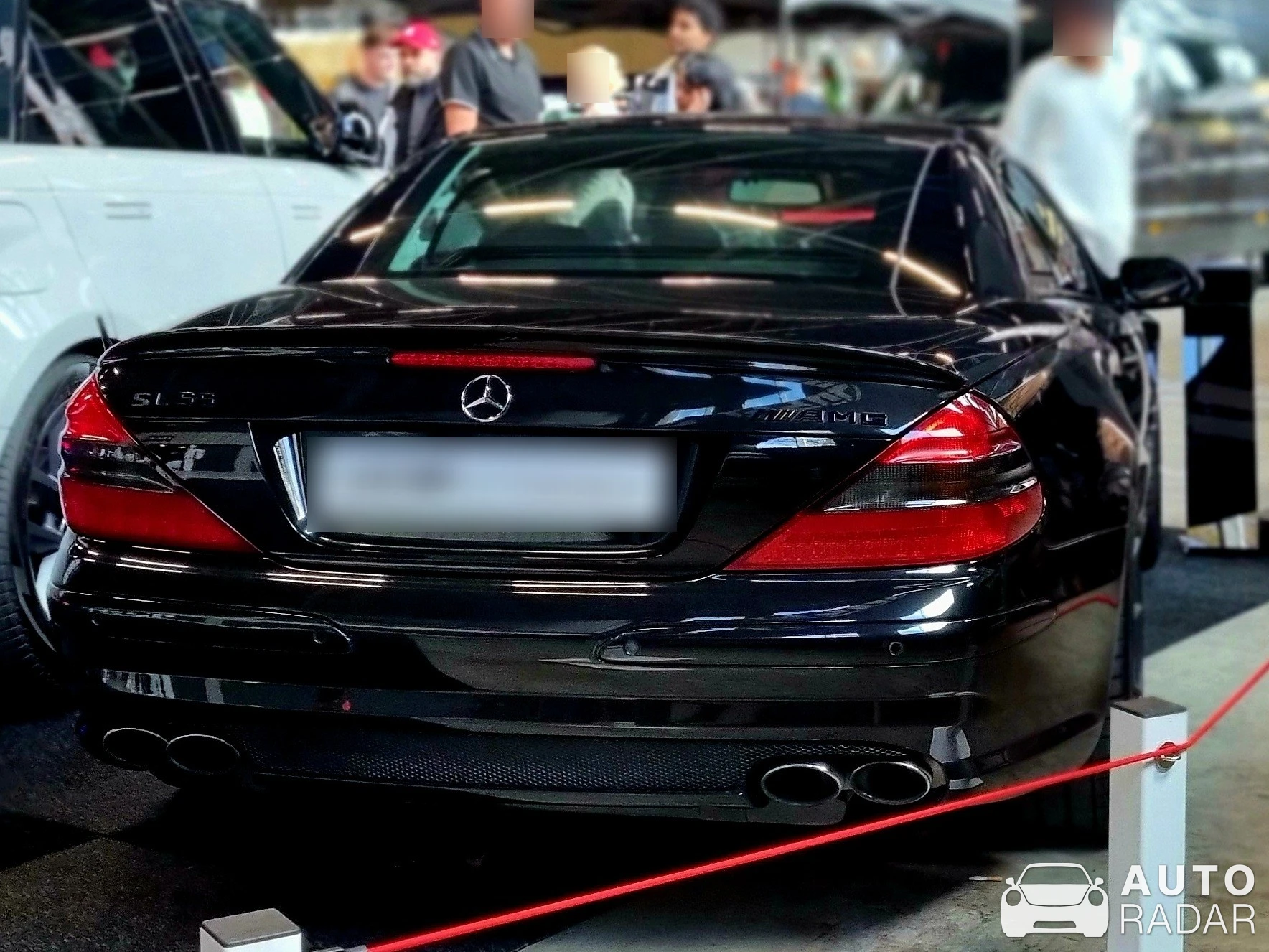 Mercedes-Benz SL 55 AMG R230 2006 spotted in Rotterdam, Netherlands