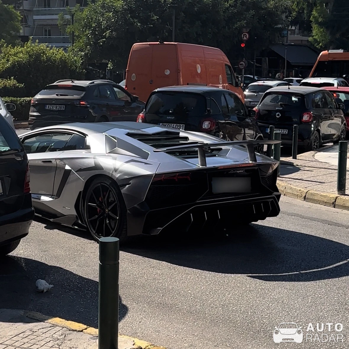 Lamborghini Aventador LP750-4 SuperVeloce spotted in Glifada, Greece