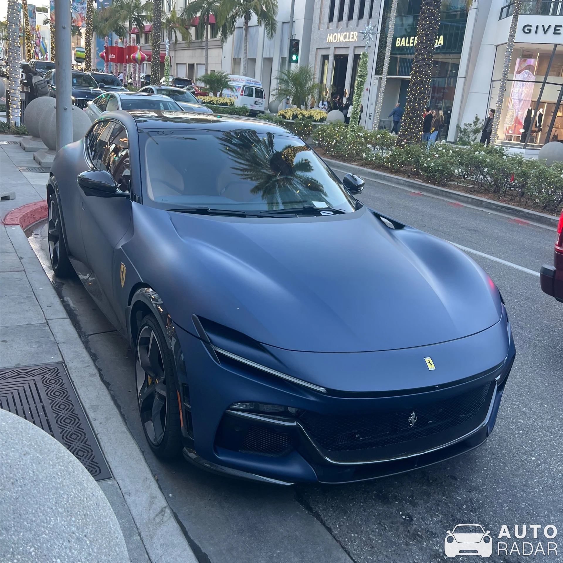Ferrari Purosangue spotted in Beverly Hills, United States