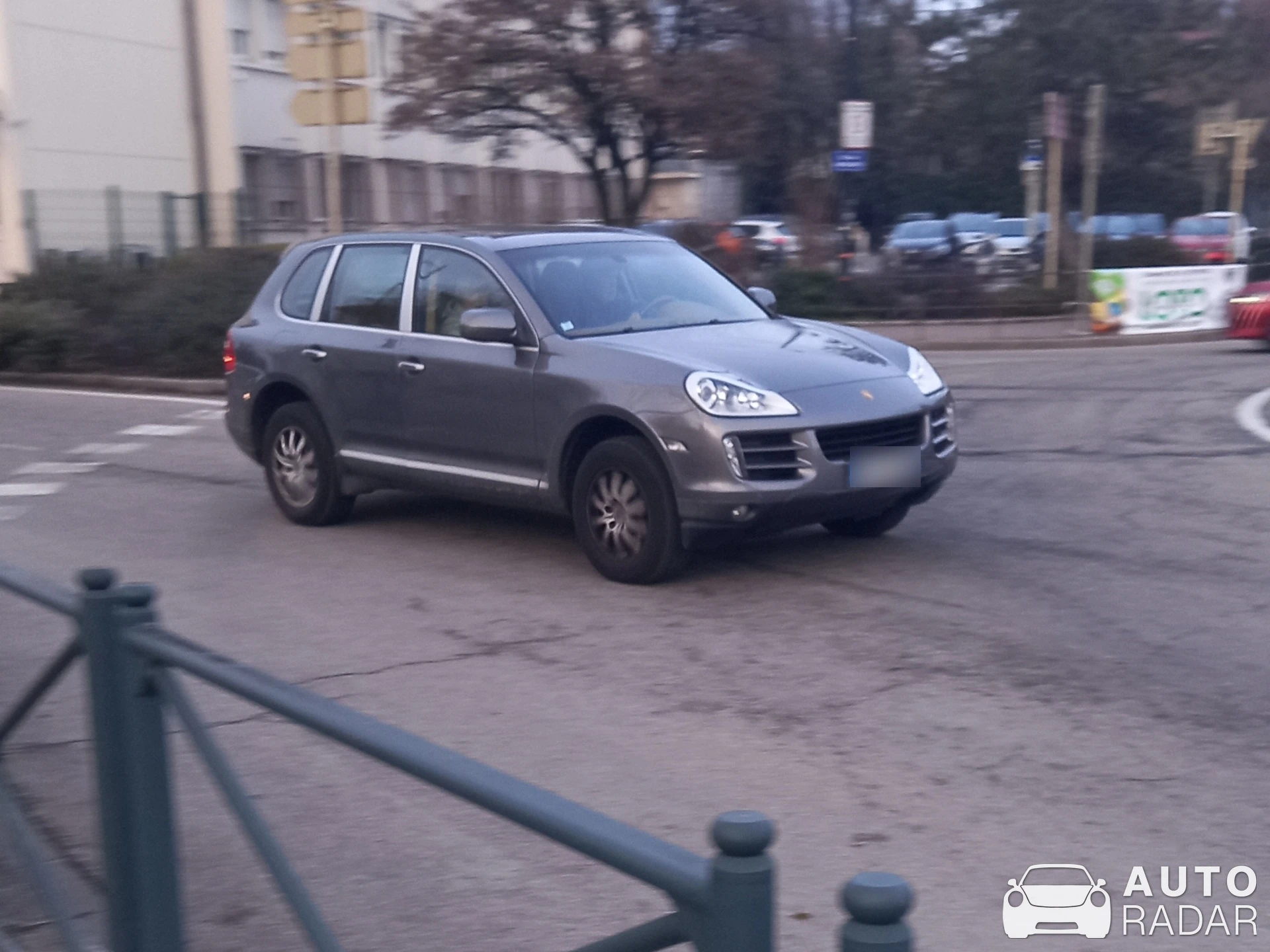 Porsche 957 Cayenne Mansory spotted in Annecy