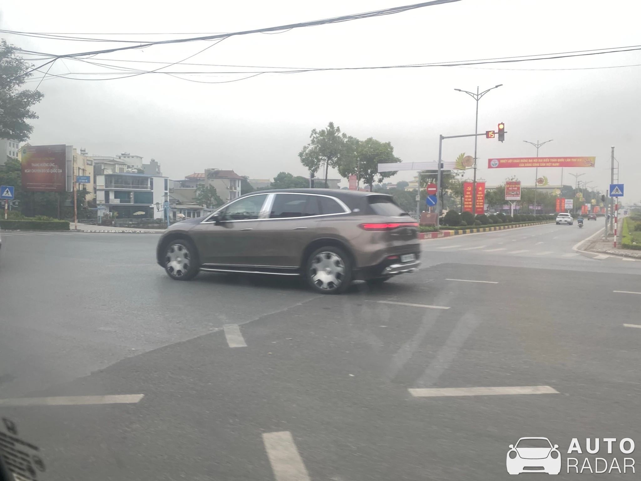 Mercedes-Maybach EQS spotted in Thành phố Vĩnh Yên, Việt Nam