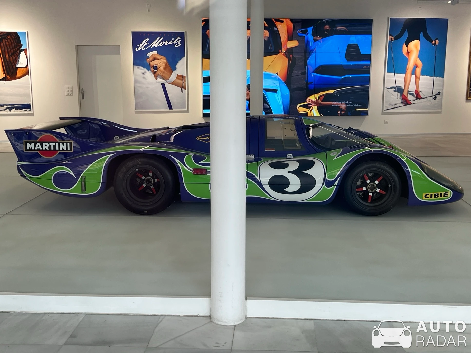 Porsche 917K spotted in San Maurizio