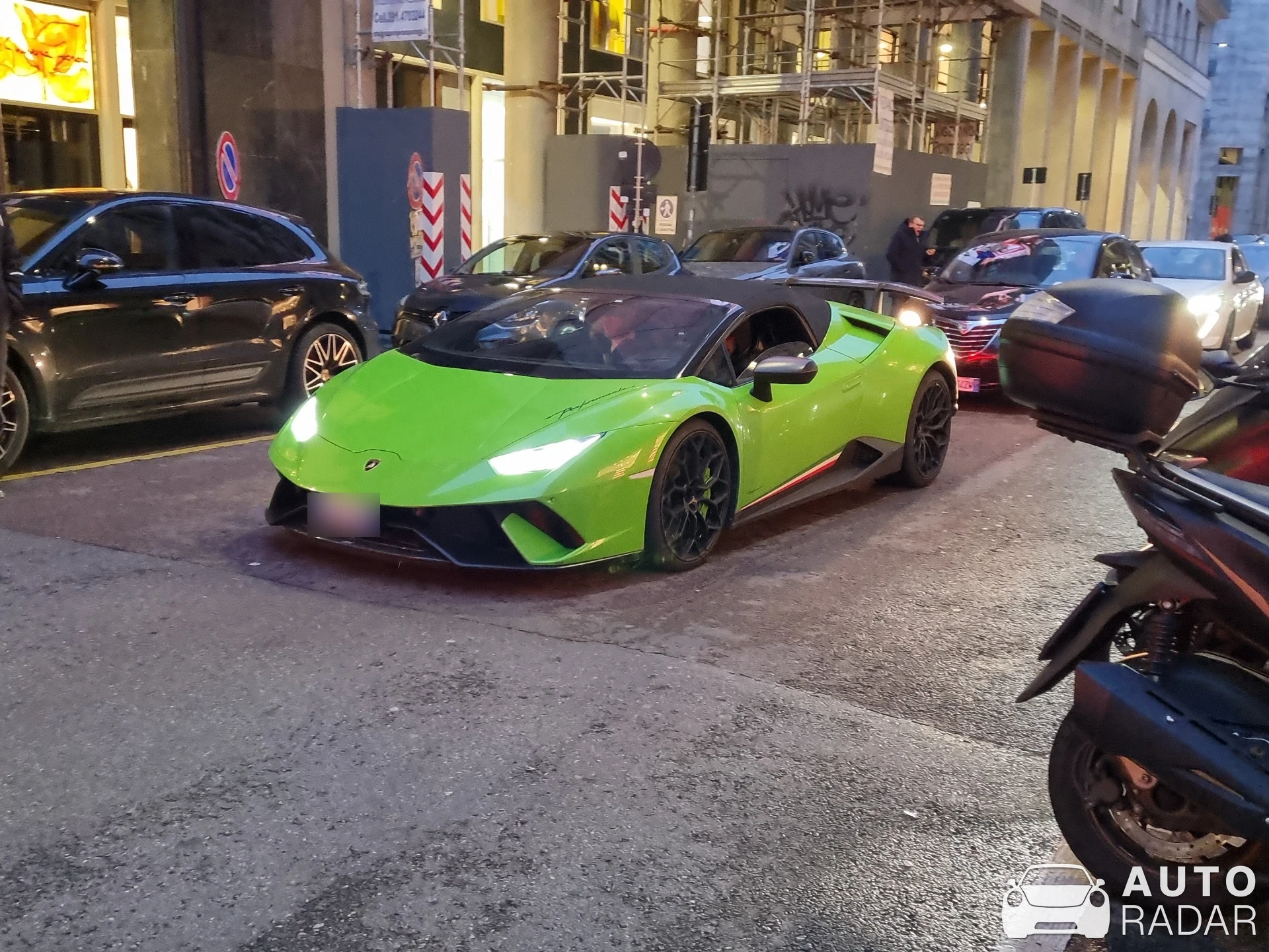 Lamborghini Huracán LP640-4 Performante spotted in Brescia, Italy